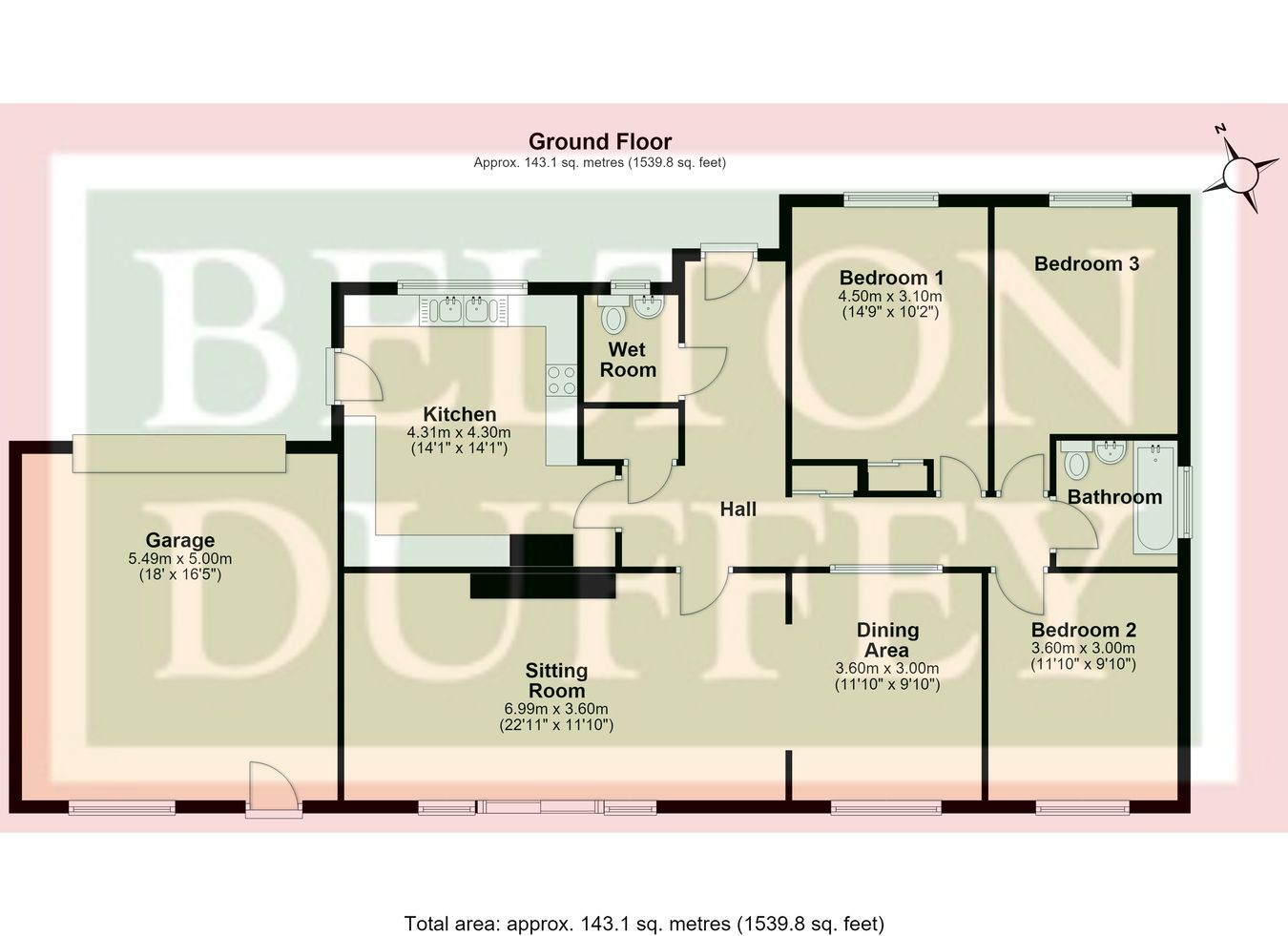 56, Dale End, Brancaster Staithe floorplan