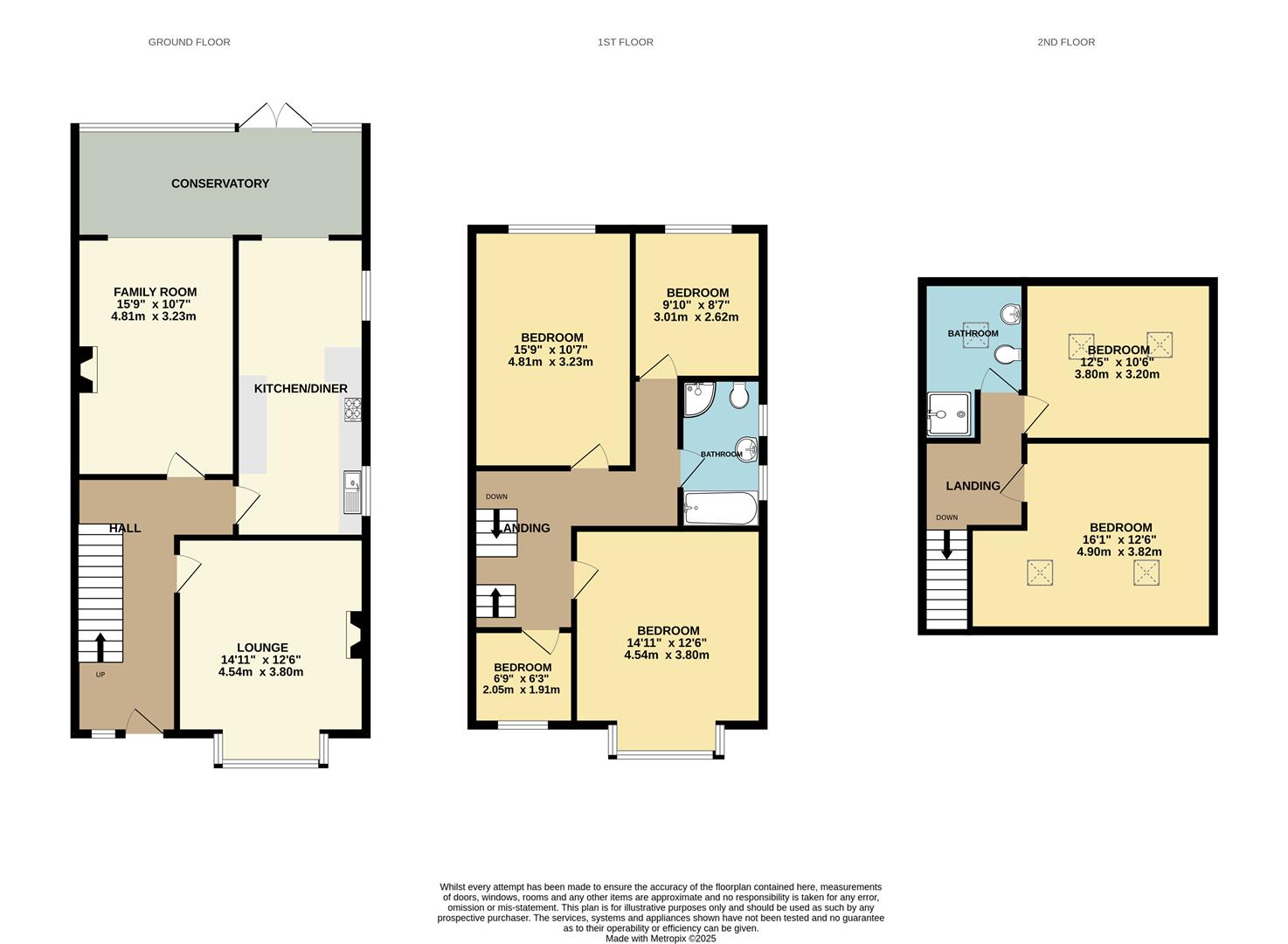 11, Moorland Avenue, Liverpool floorplan