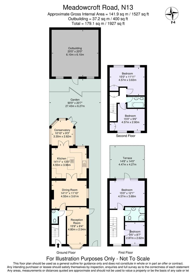 35, Meadowcroft Road, Palmers Green floorplan