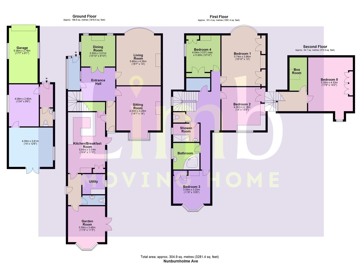 3, Nunburnholme Avenue, North Ferriby floorplan