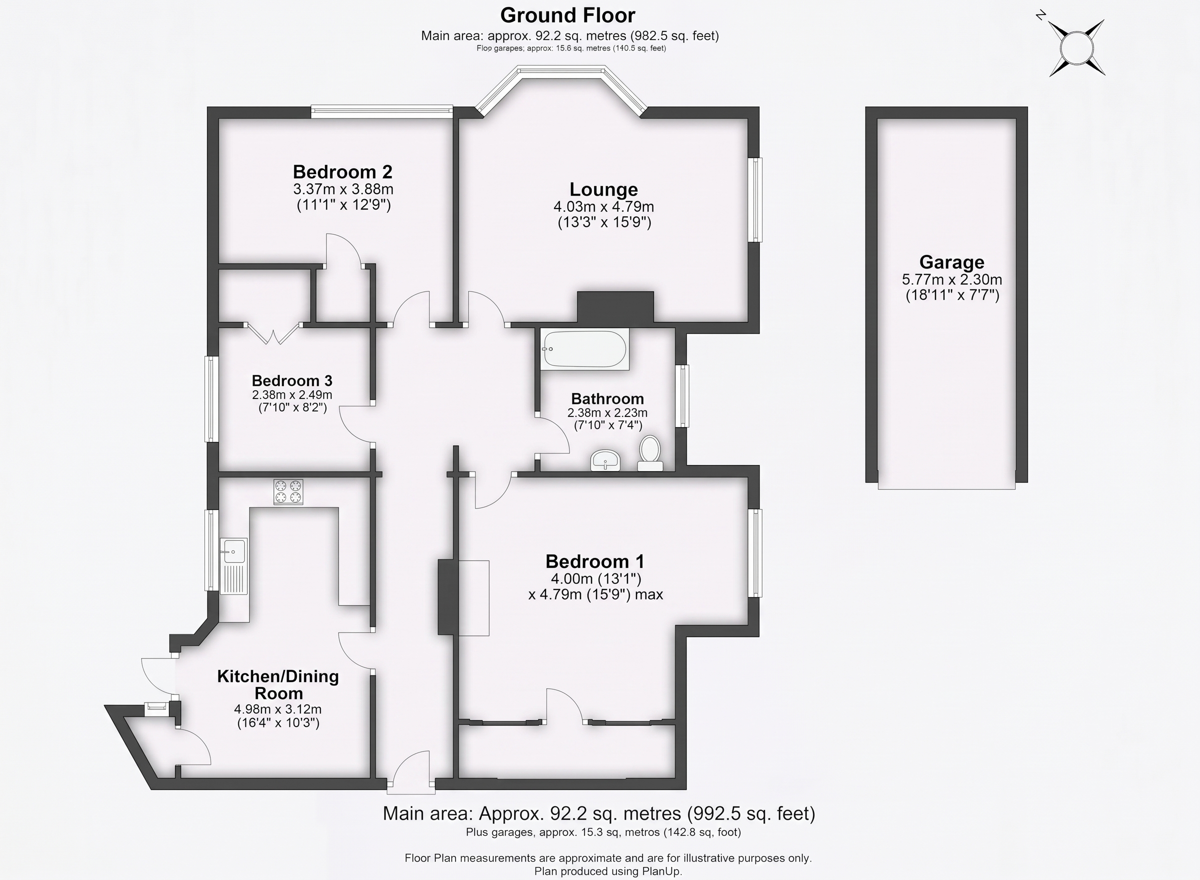 Guildford Road, Surrey floorplan