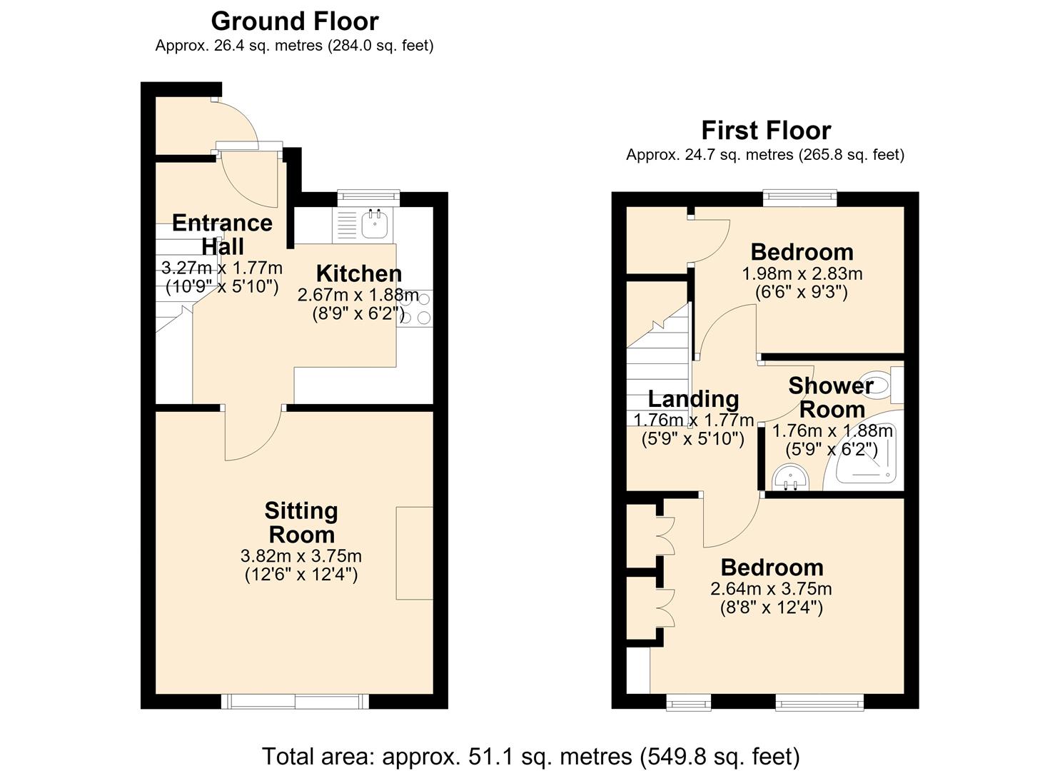 Grisedale Road, Great Longstone, Bakewell floorplan