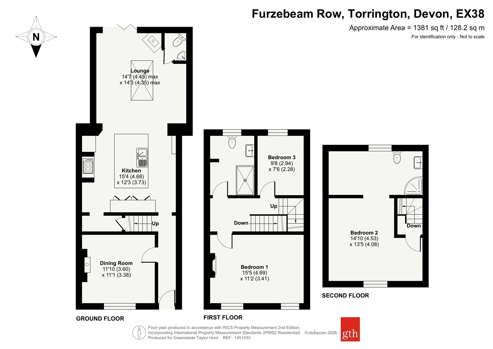 2, Furzebeam Row, Devon floorplan