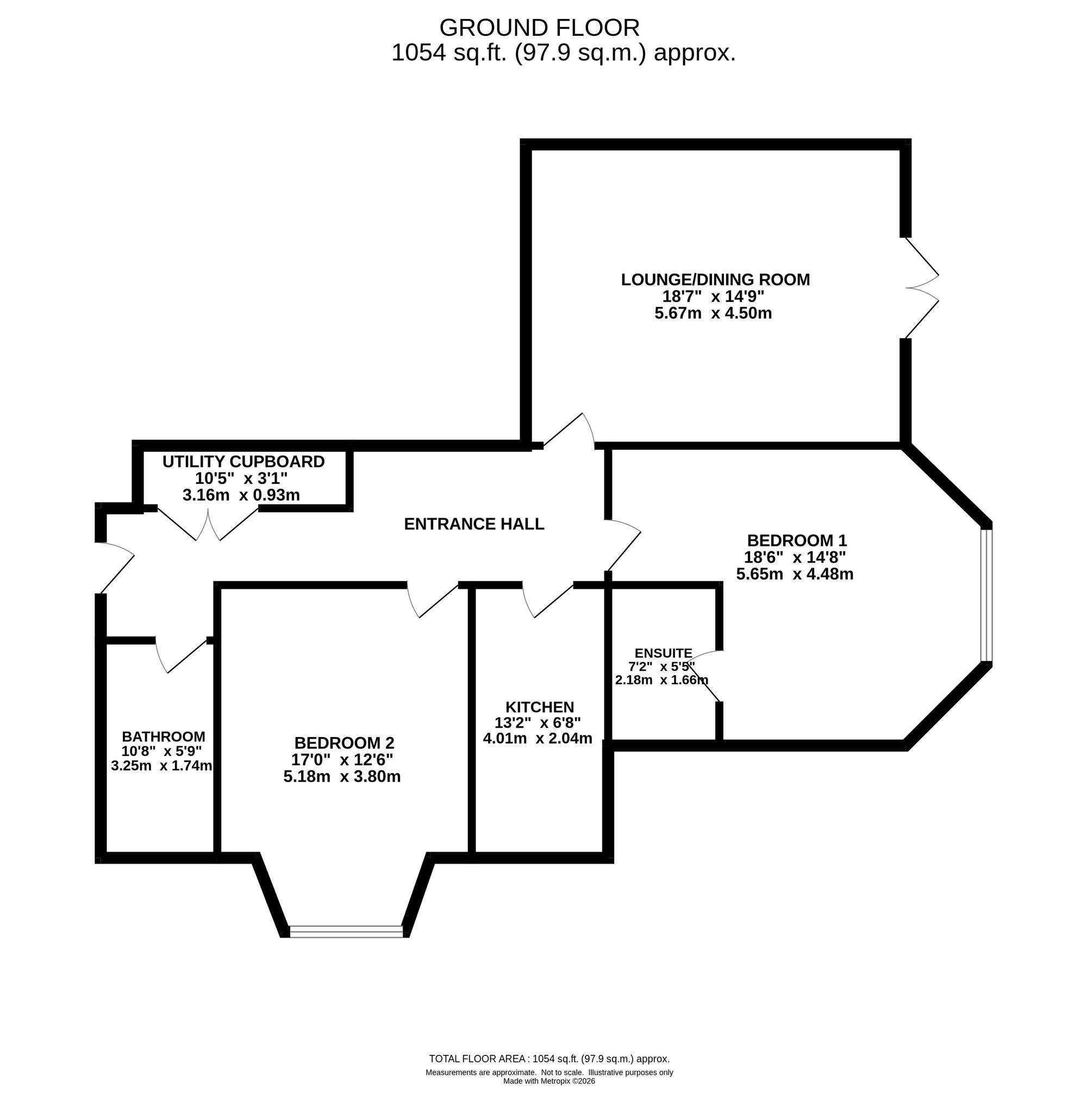 39b Heyes Lane, Alderley Edge floorplan