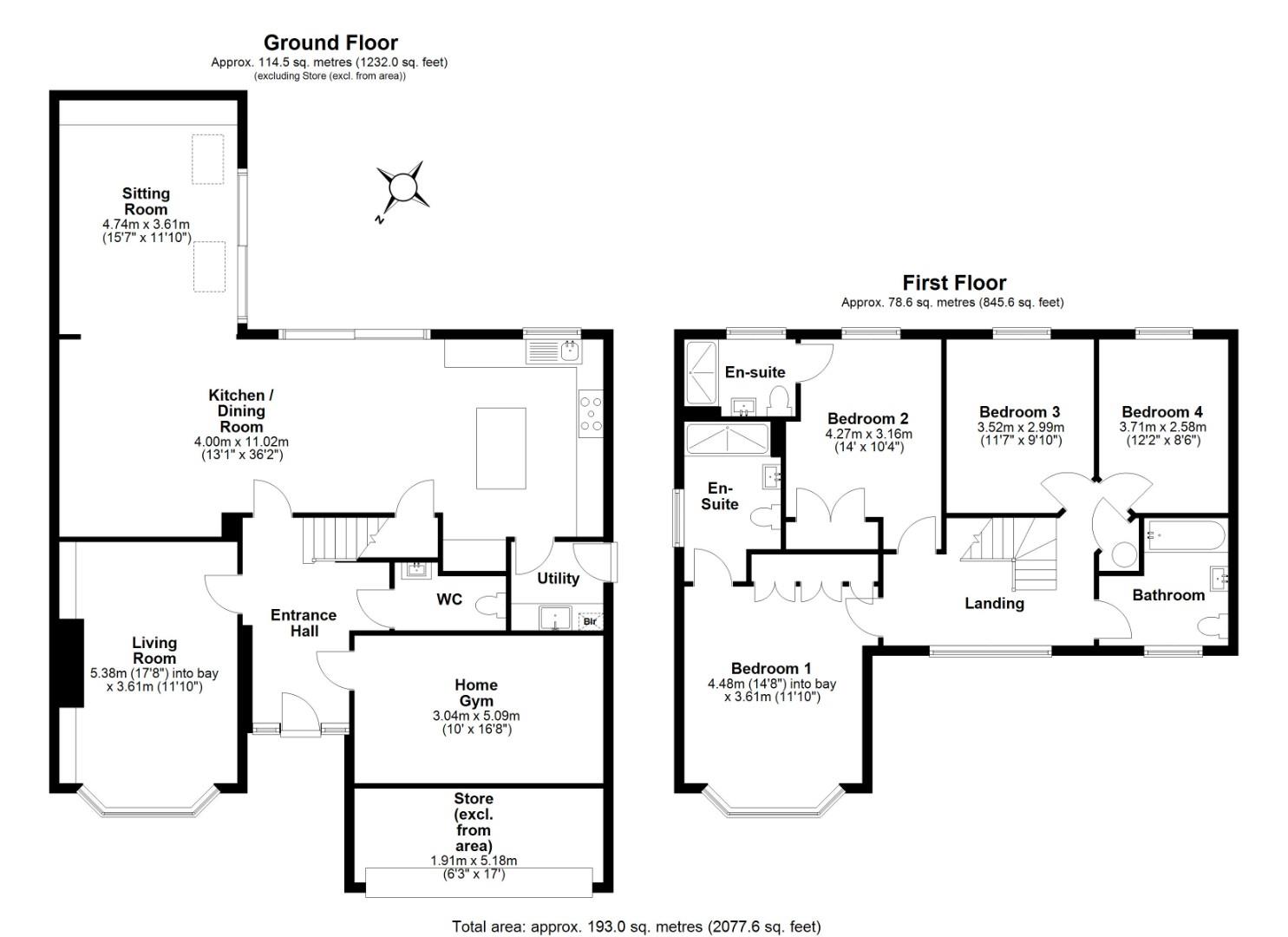 35, Nicholas Way, Cottenham, Cambridge floorplan