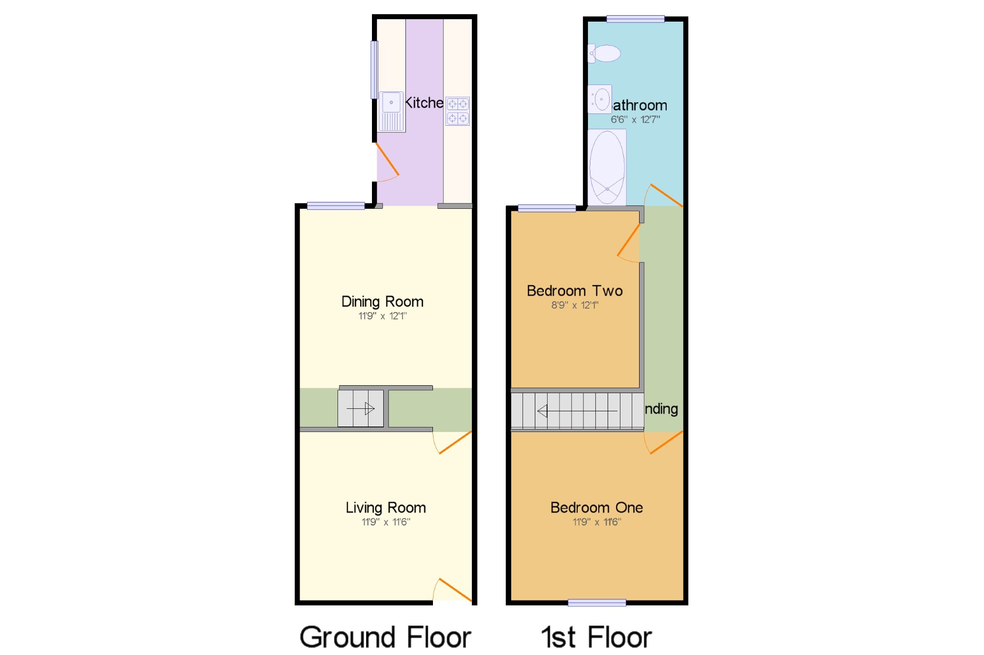 2 Bedrooms Terraced house for sale in Meadow Cottages, Mansfield Woodhouse, Mansfield, Nottinghamshire NG19