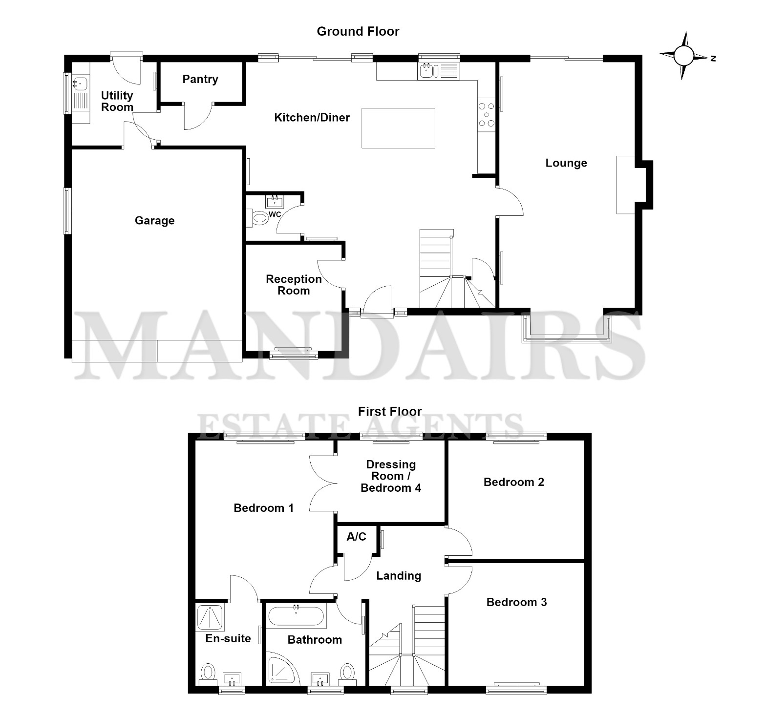 22 Aveland Way, Peterborough floorplan