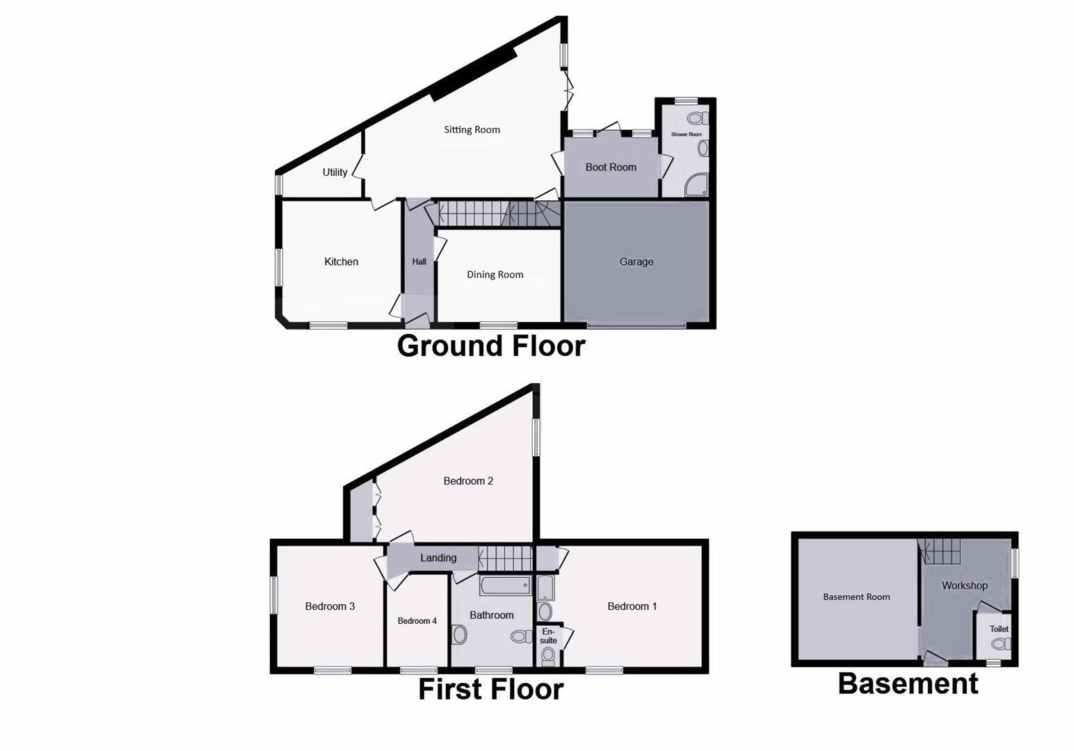 The Old Bakery, 1 Lye Water, Crewkerne floorplan