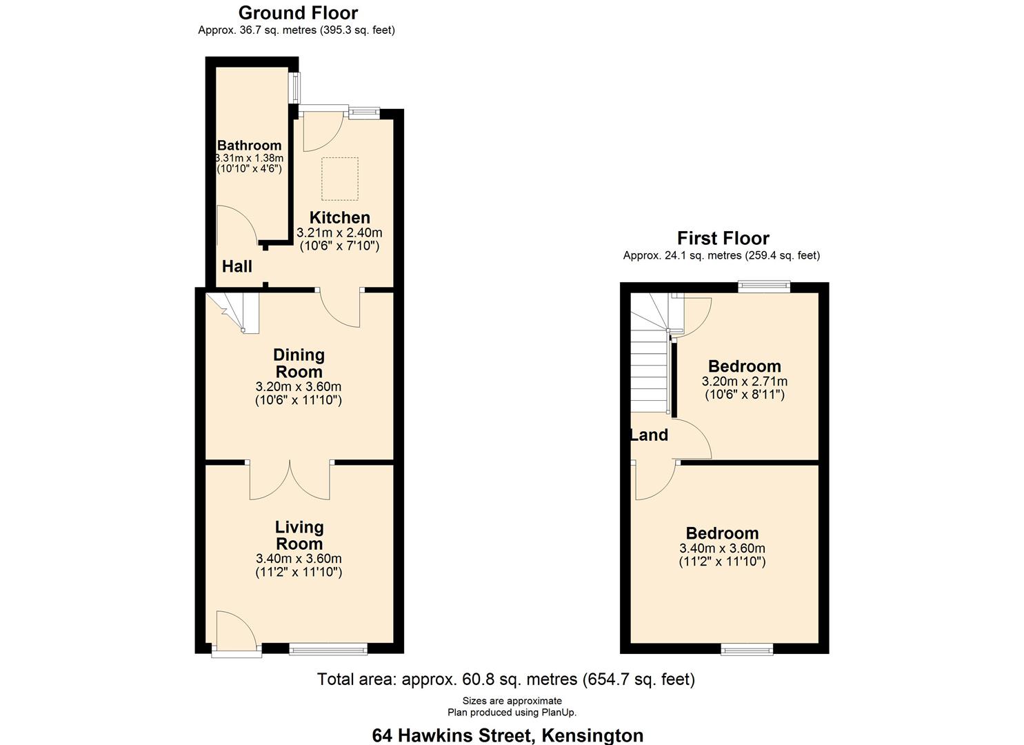 brh, 64, Hawkins Street, Liverpool floorplan