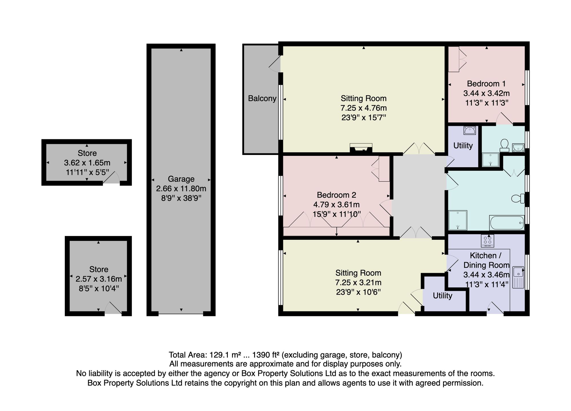10 Beech Grove Court Beech Grove, Harrogate floorplan