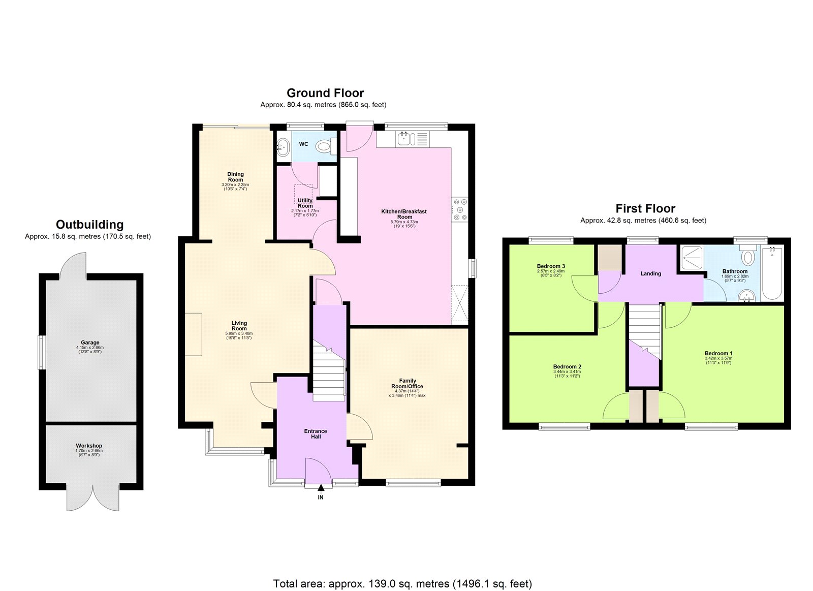 7, Croft Meadow, Kings Langley floorplan