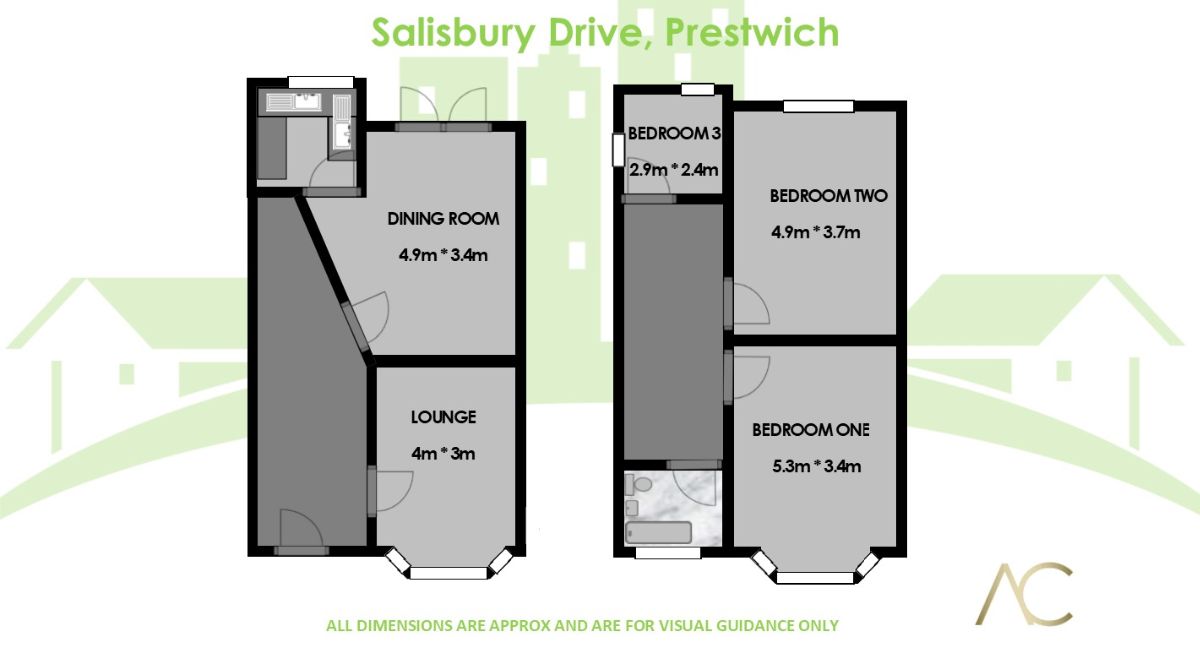 3 Bedrooms Semi-detached house for sale in Salisbury Drive, Prestwich M25