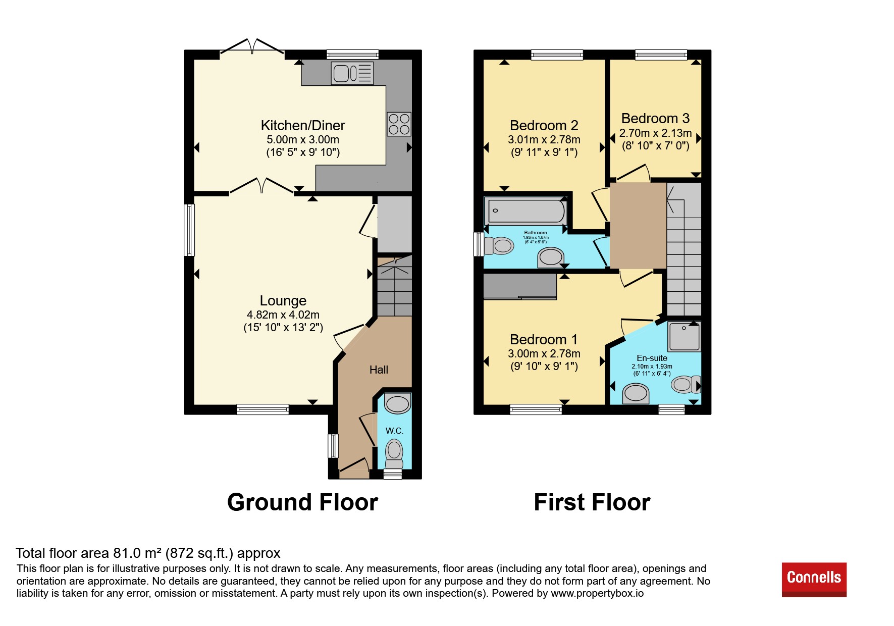 10, Jubilee Way, LEAMINGTON SPA floorplan