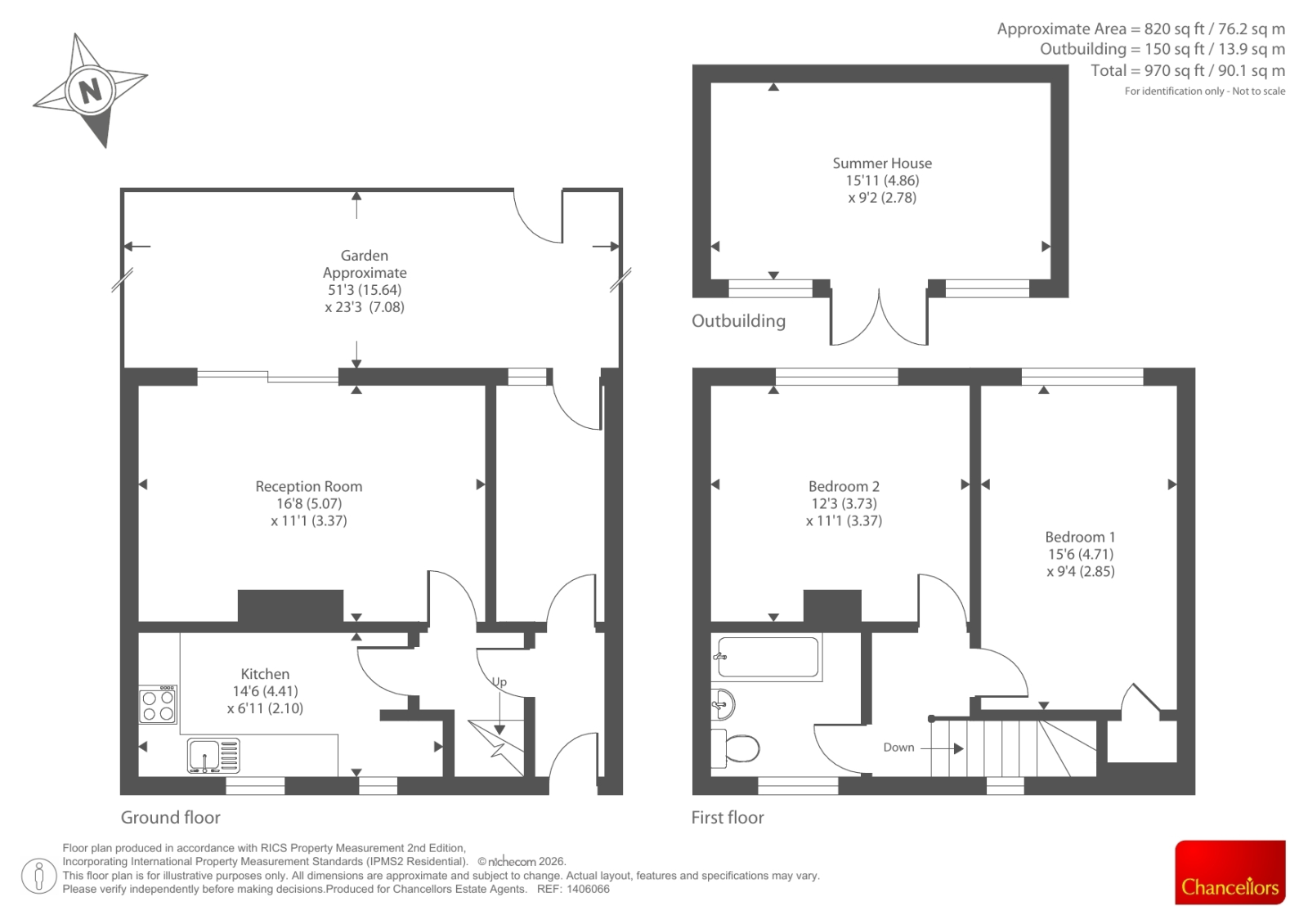 60 FRETHERN CLOSE, Frethern Close, Burford floorplan