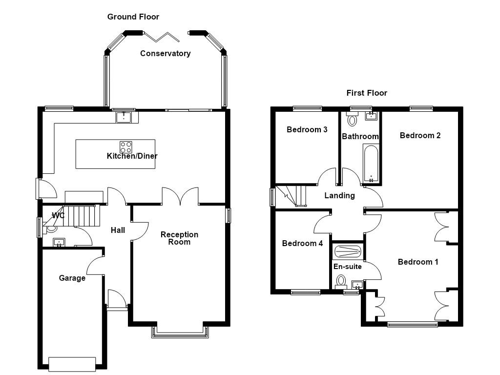 Rushey Close, Rossendale floorplan