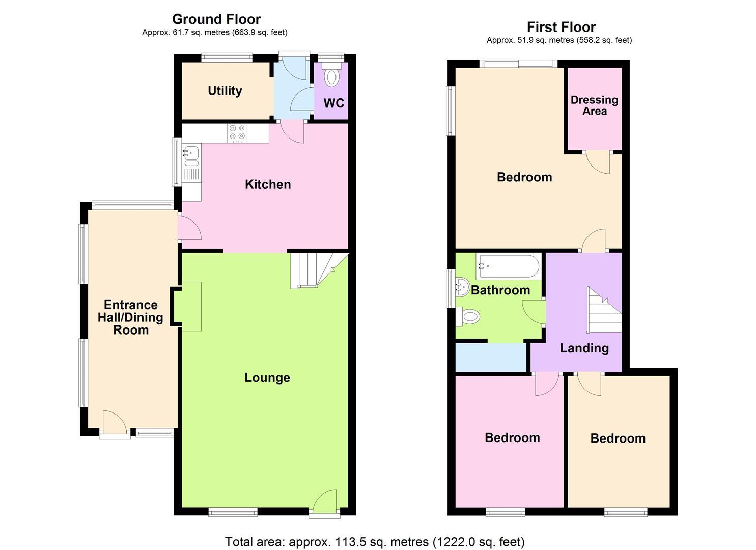 40, Cathebedron Road, Carnhell Green floorplan