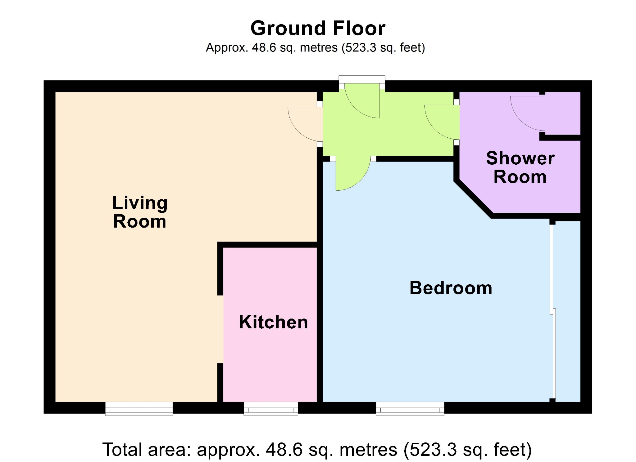 Hawthorn Road, Bognor Regis PO21, 1 bedroom property for sale