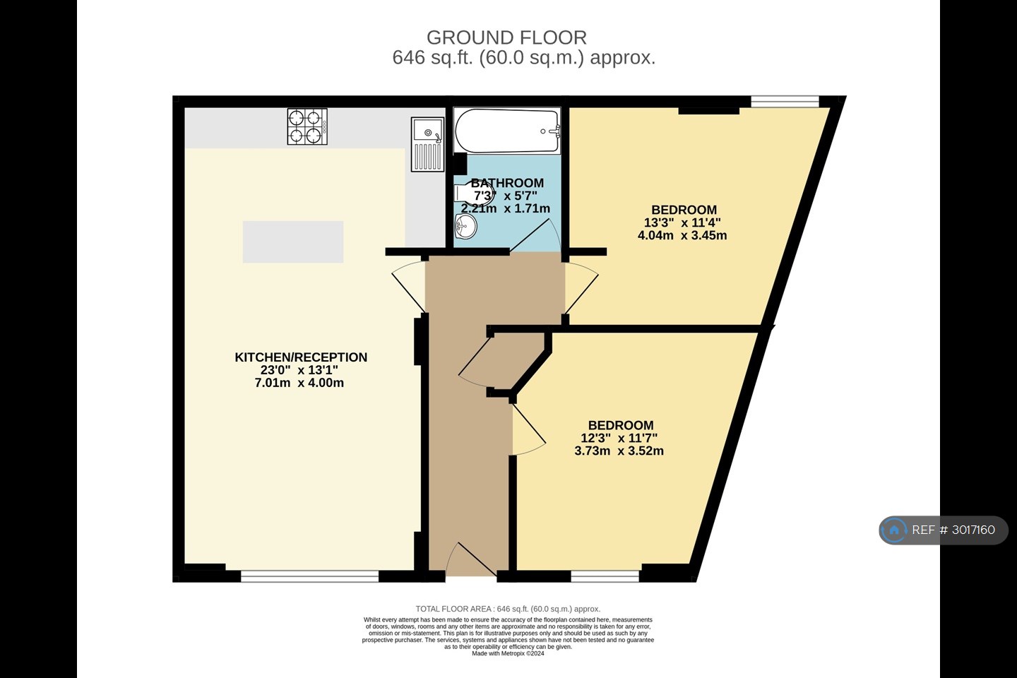 Eagle Works East Quaker St, London floorplan