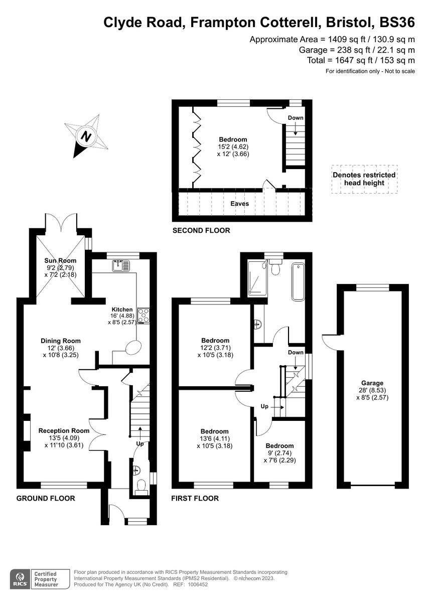 Clyde Road, Frampton Cotterell, Bristol, Gloucestershire BS36, 4