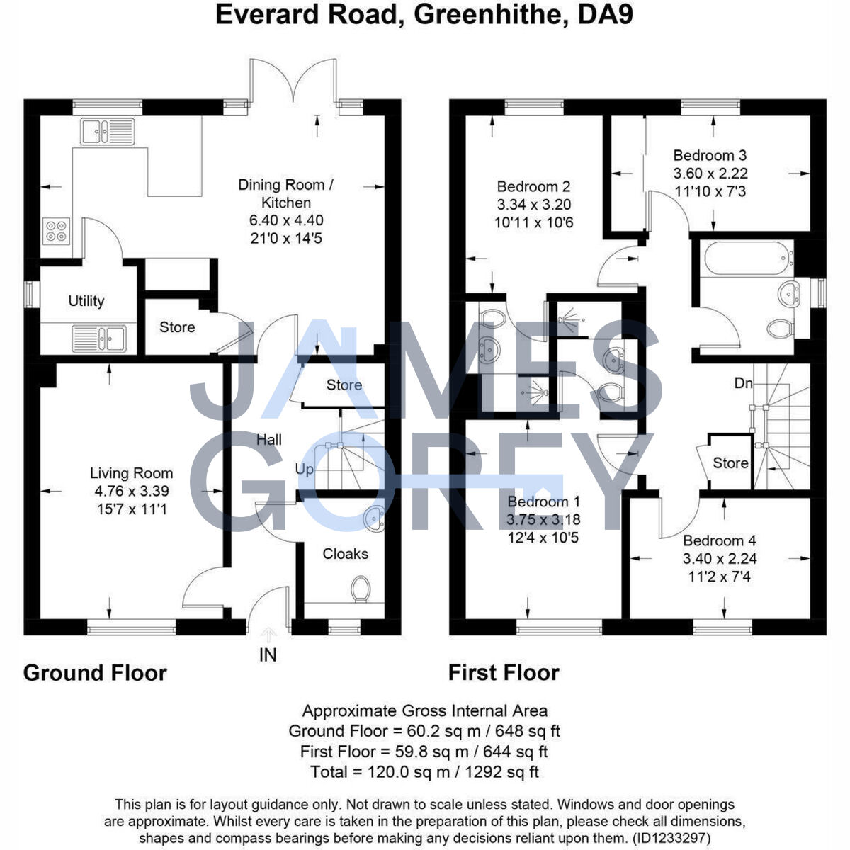 33, Everard Road, Greenhithe floorplan