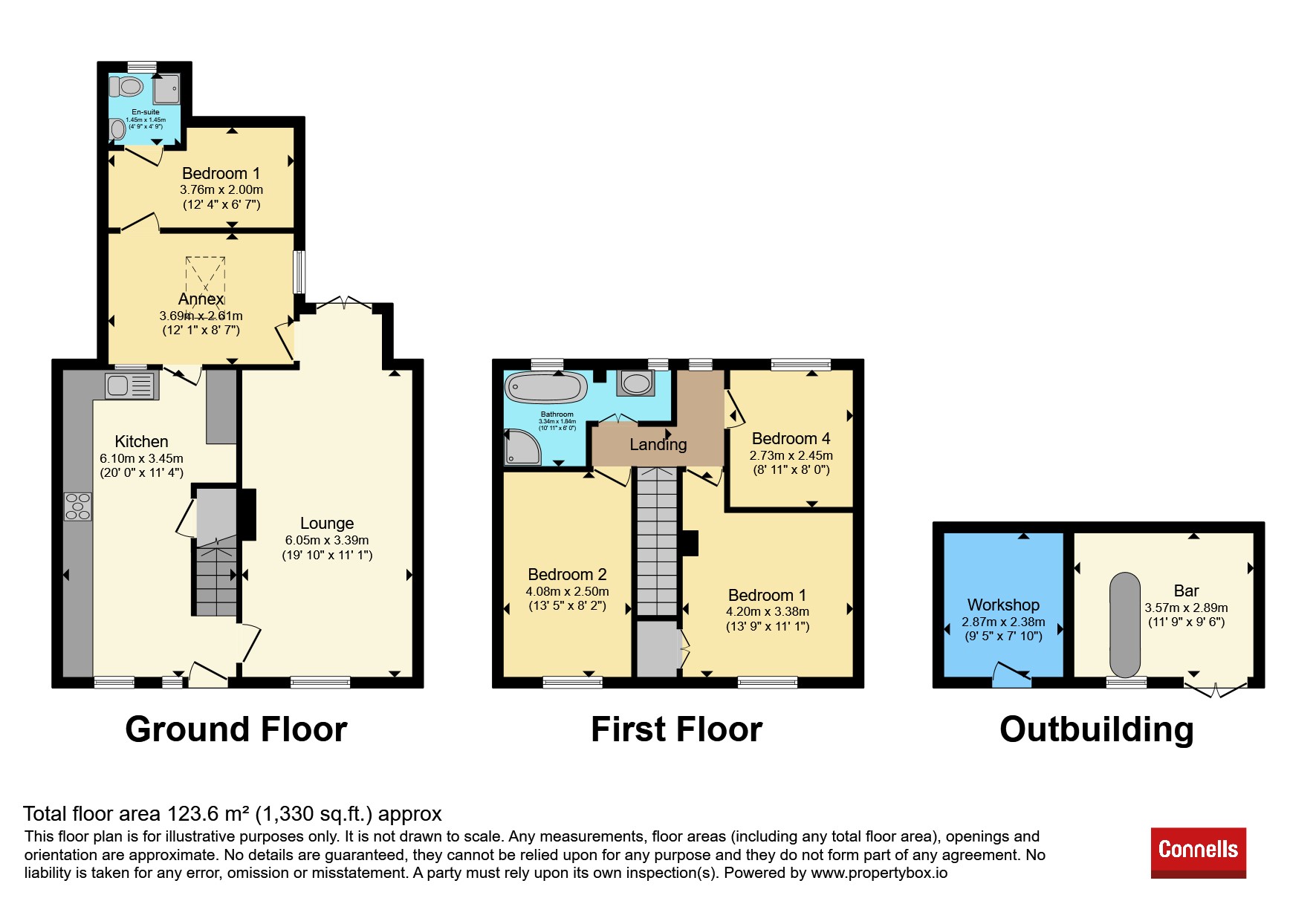 6, Hendwell Close, Plymouth floorplan