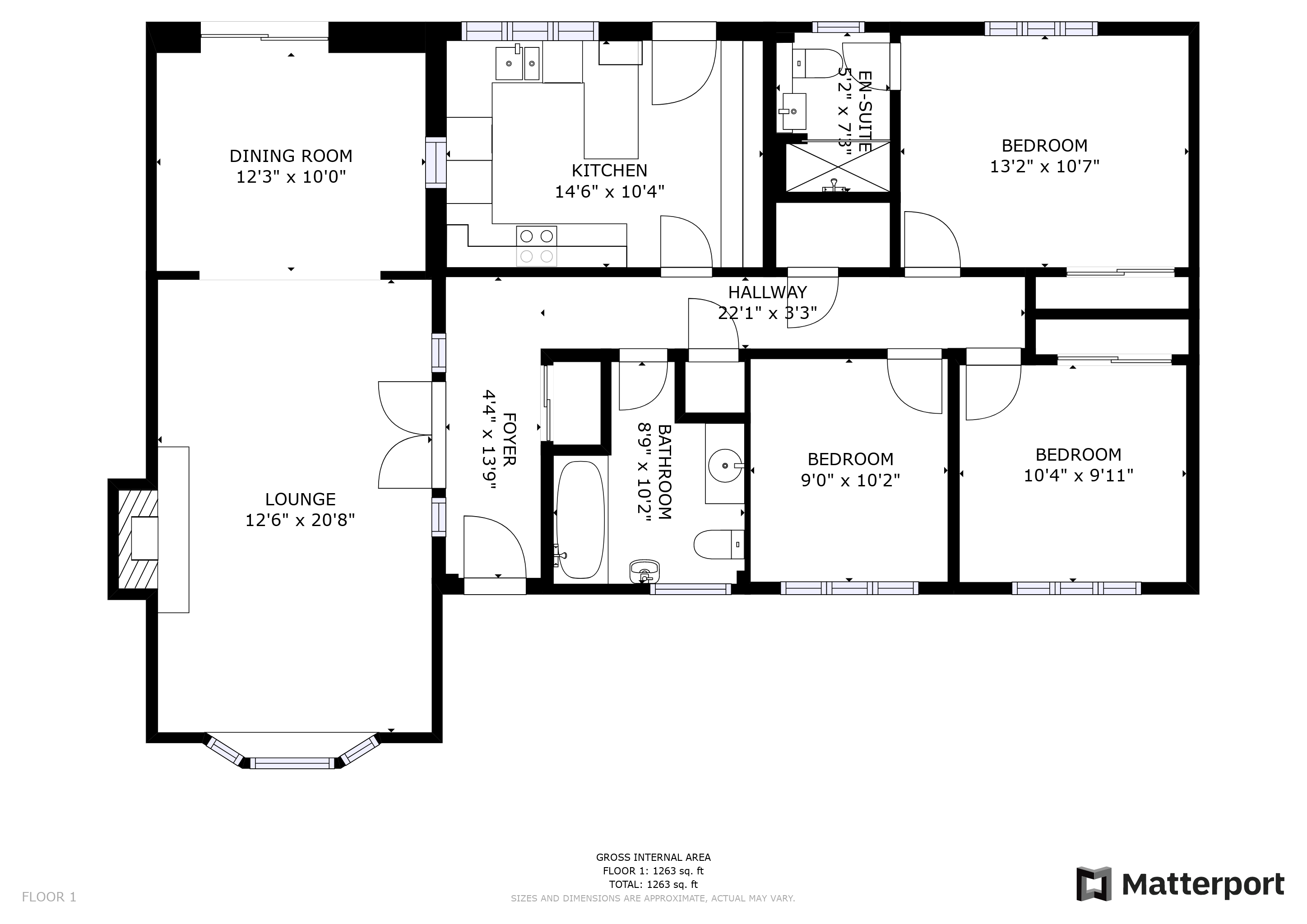 Kenningknowes Road, Stirling, Stirlingshire FK7, 3 bedroom bungalow for