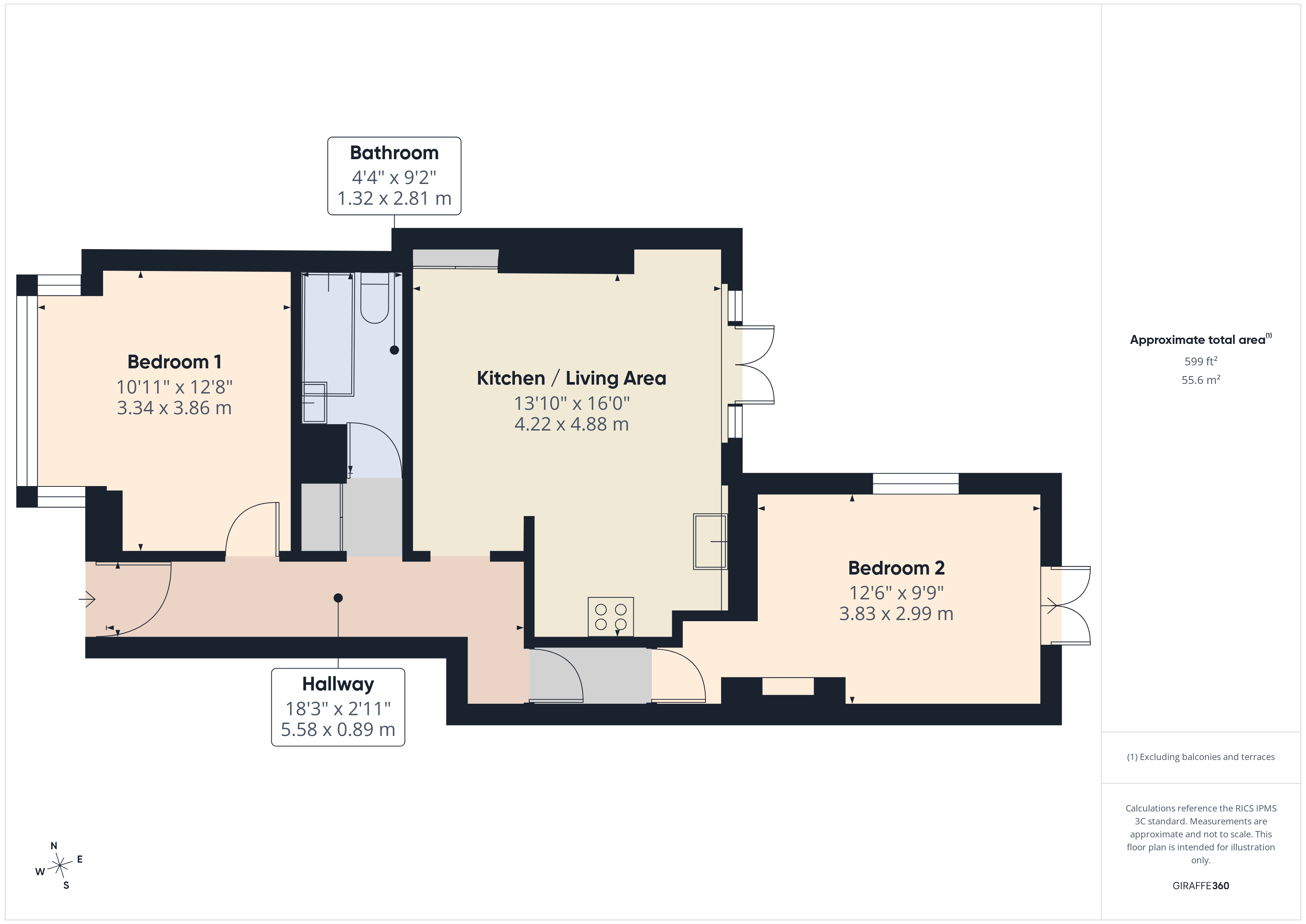 Beverstone Road, London floorplan