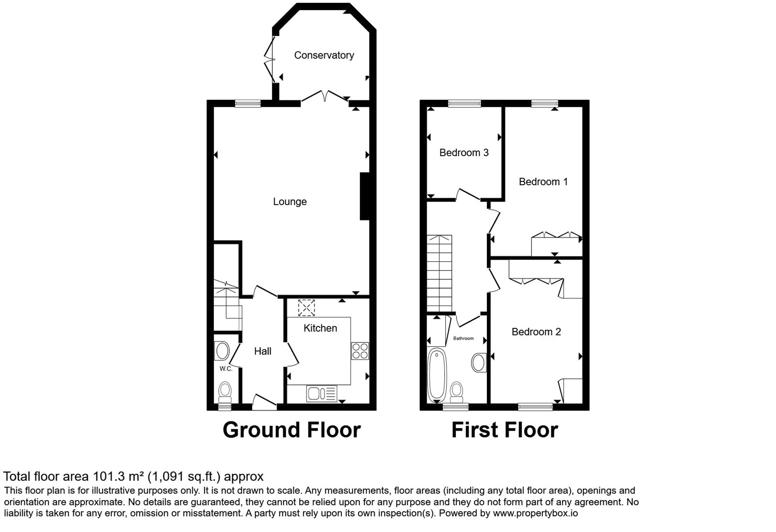 7, Conifer Drive, Brentwood floorplan