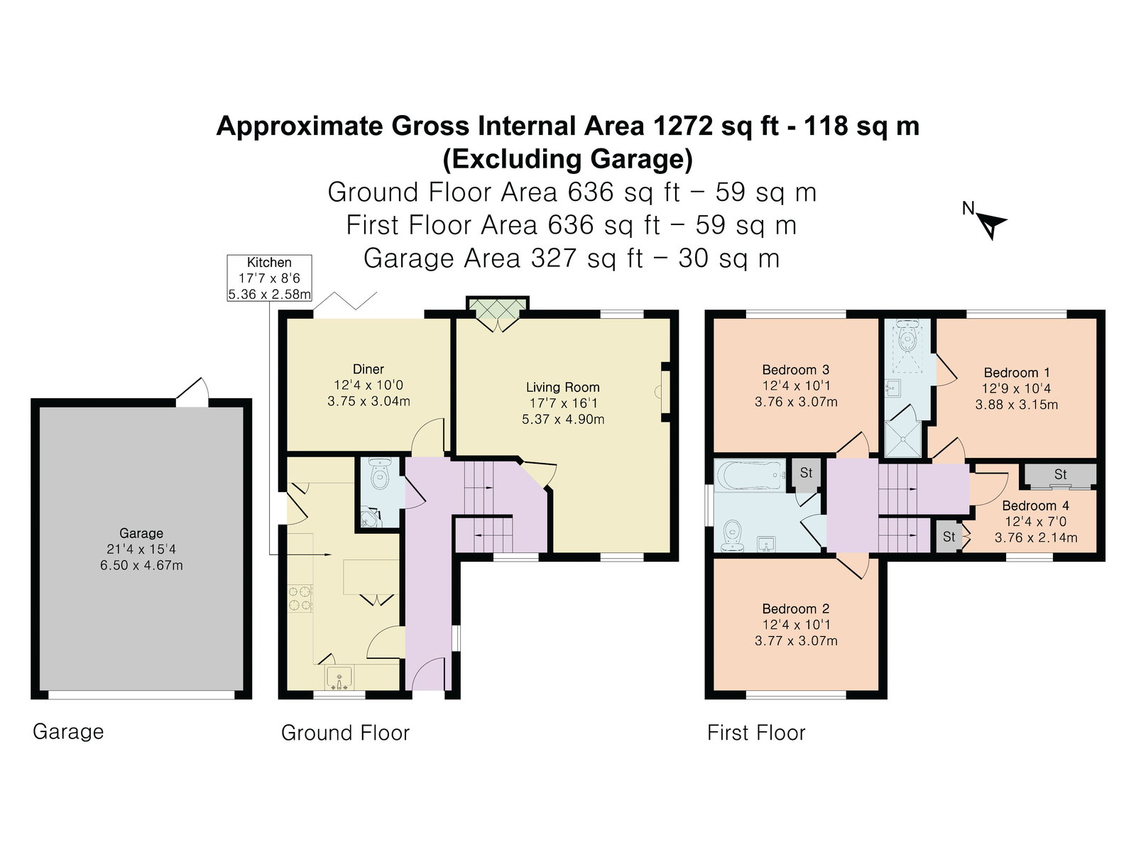 33, Rylands Park, Sowerby Bridge floorplan
