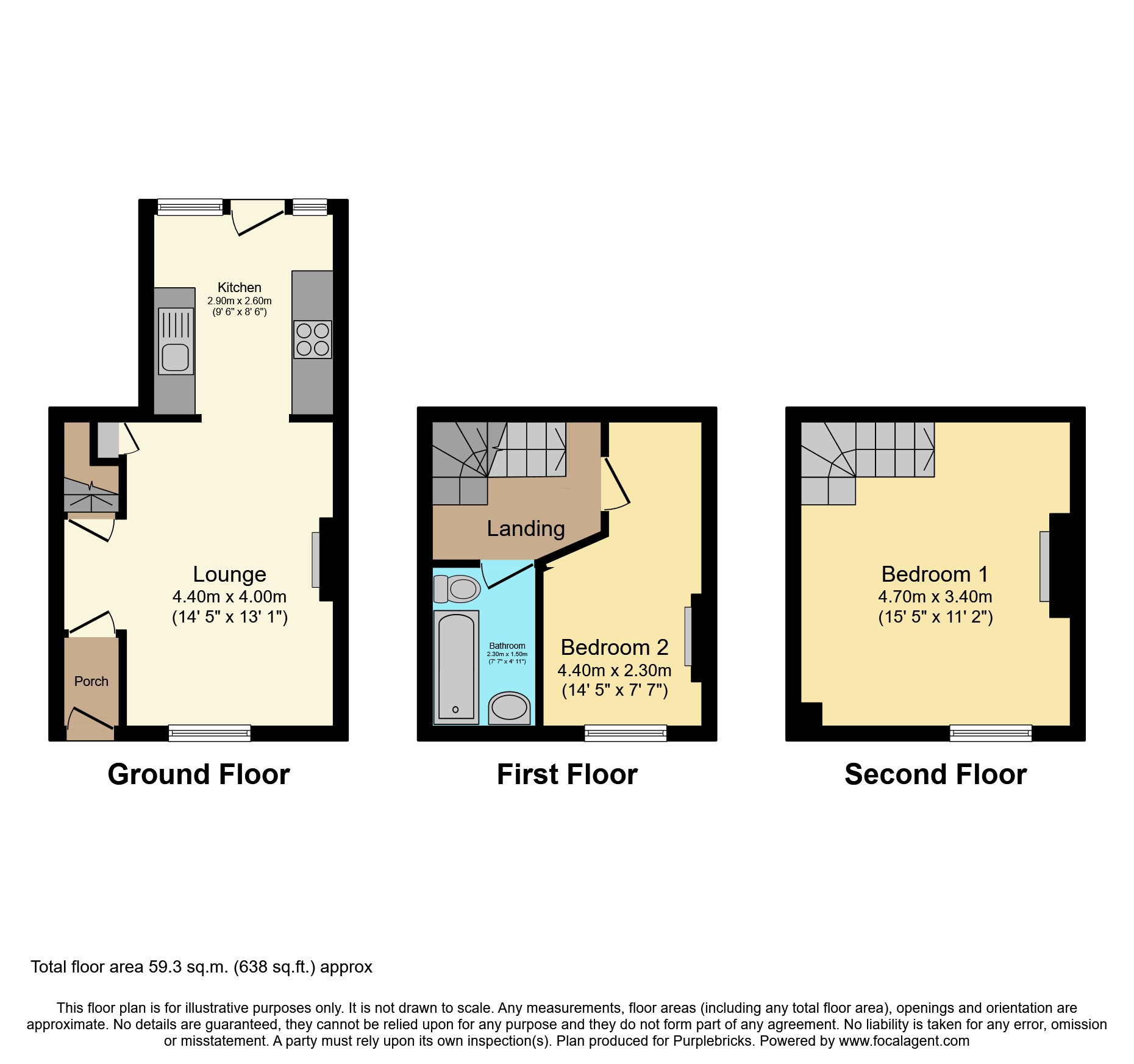 Sugar Cottage, Buxton Road, Bakewell floorplan