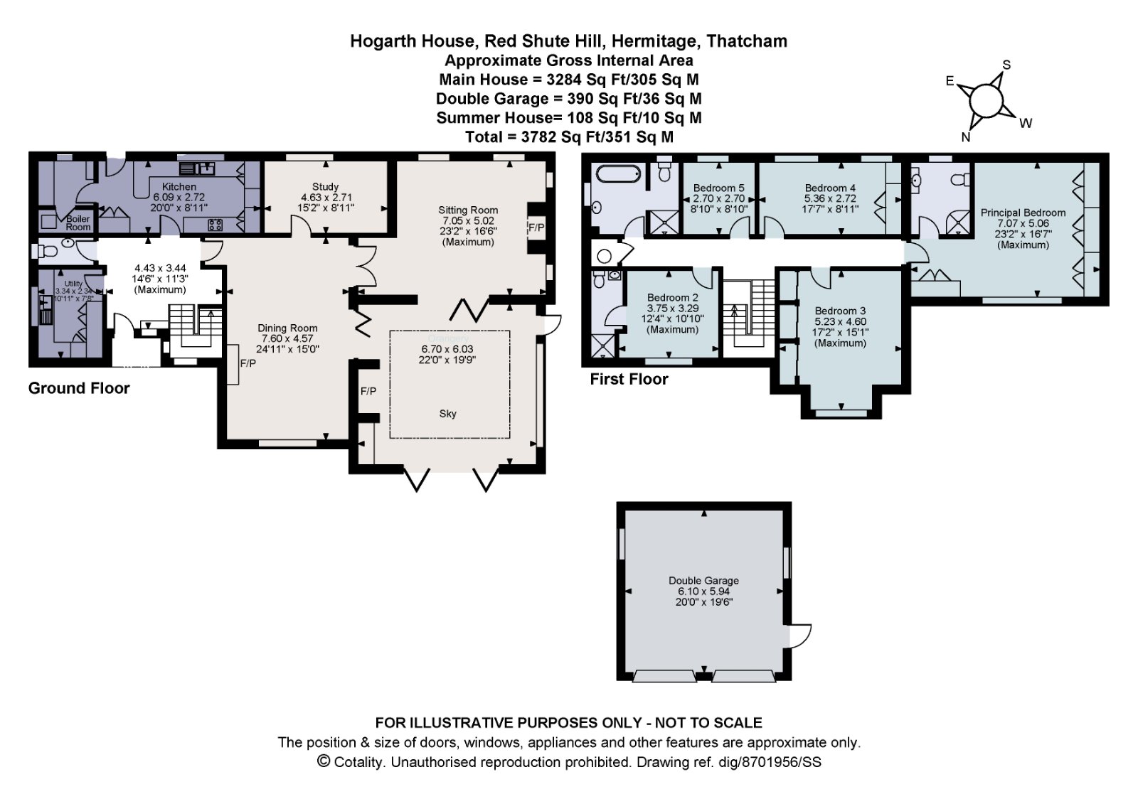 Hogarth House,, Red Shute Hill, Thatcham floorplan