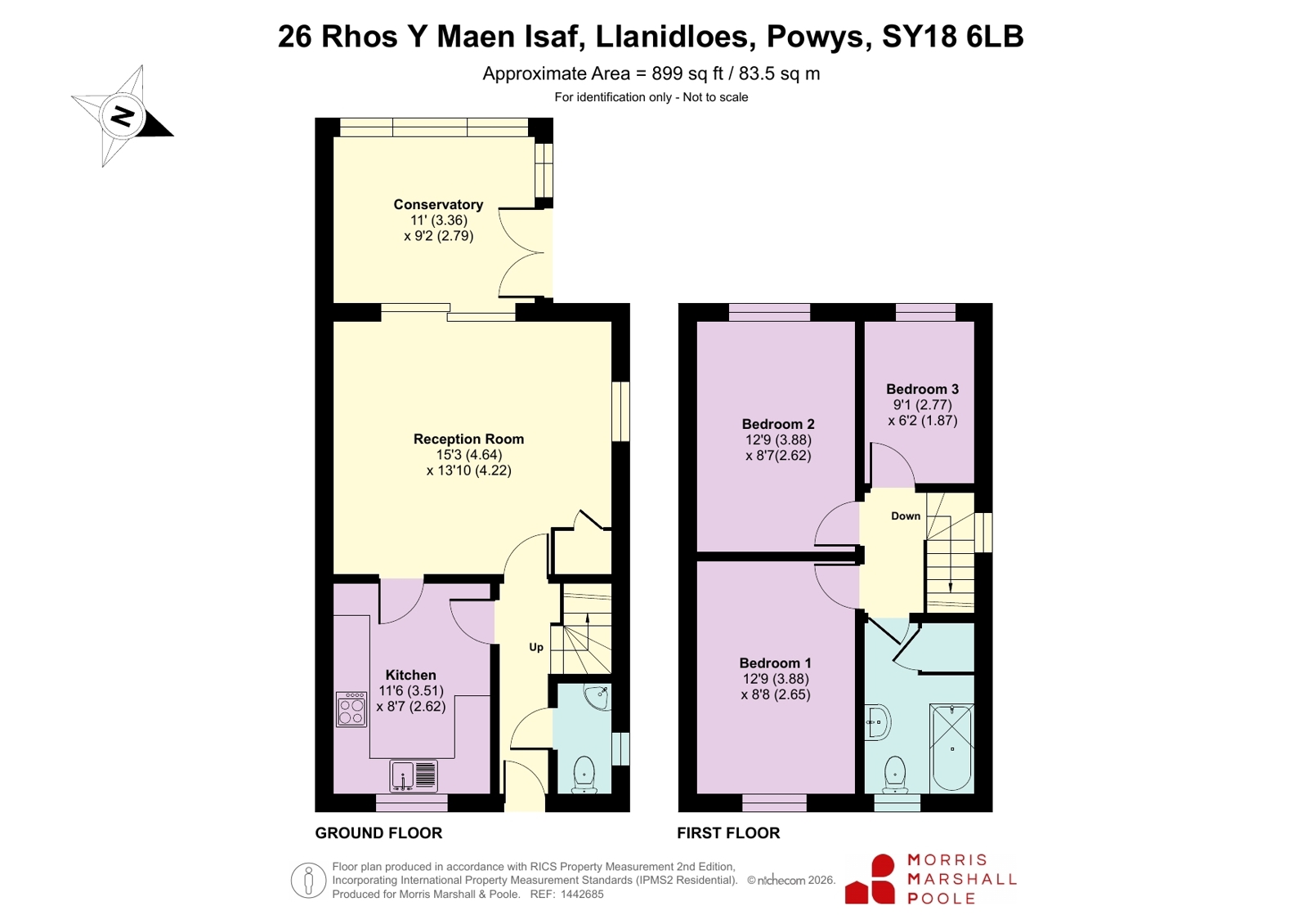 26, Rhos Y Maen Isaf, Powys floorplan