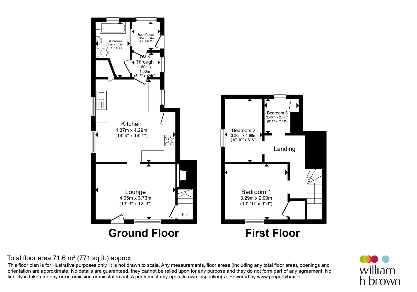 86, Back Street, Diss floorplan