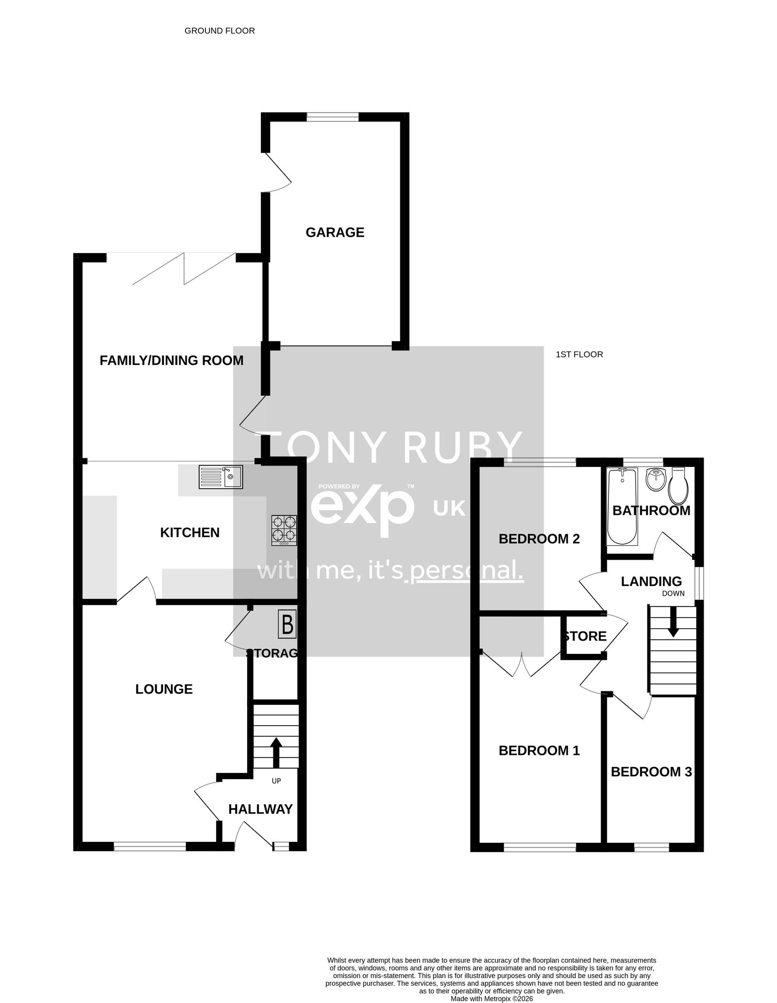 65, Barrowby Gate, Grantham floorplan