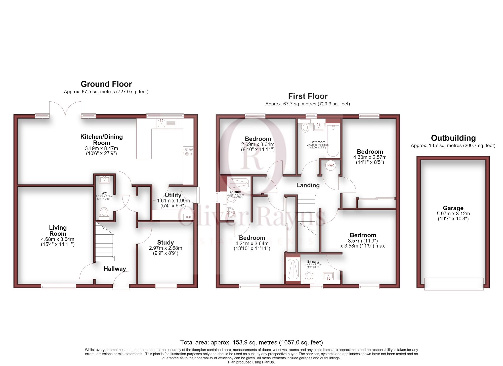 20 Bossu Drive, Leicester floorplan