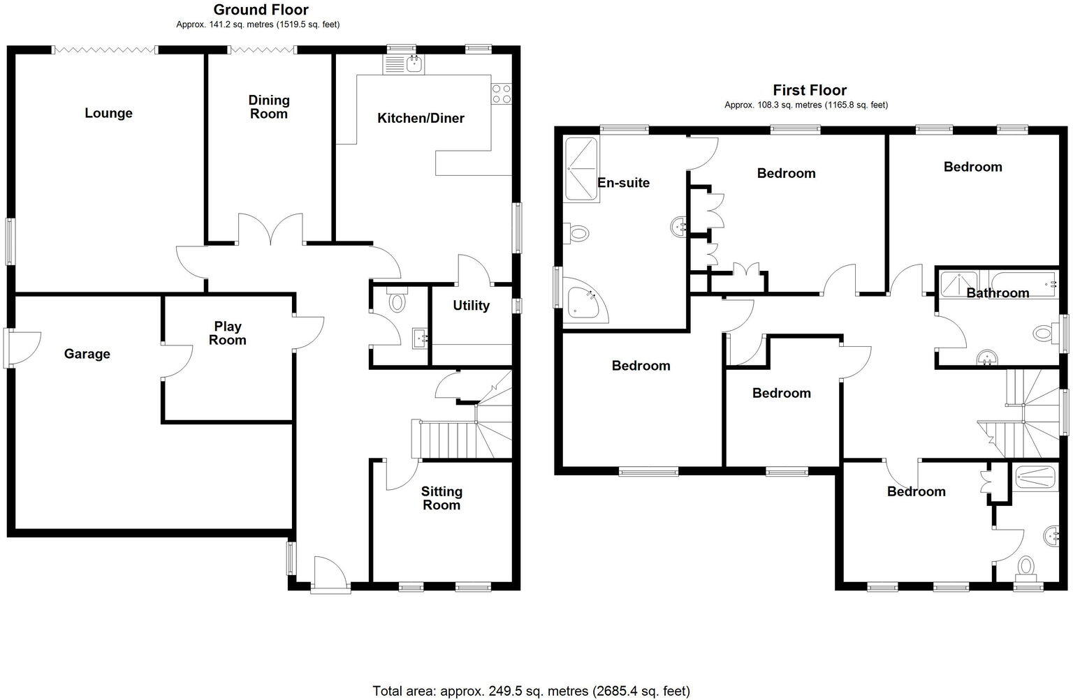 31, Hollywood Lane, Birmingham floorplan