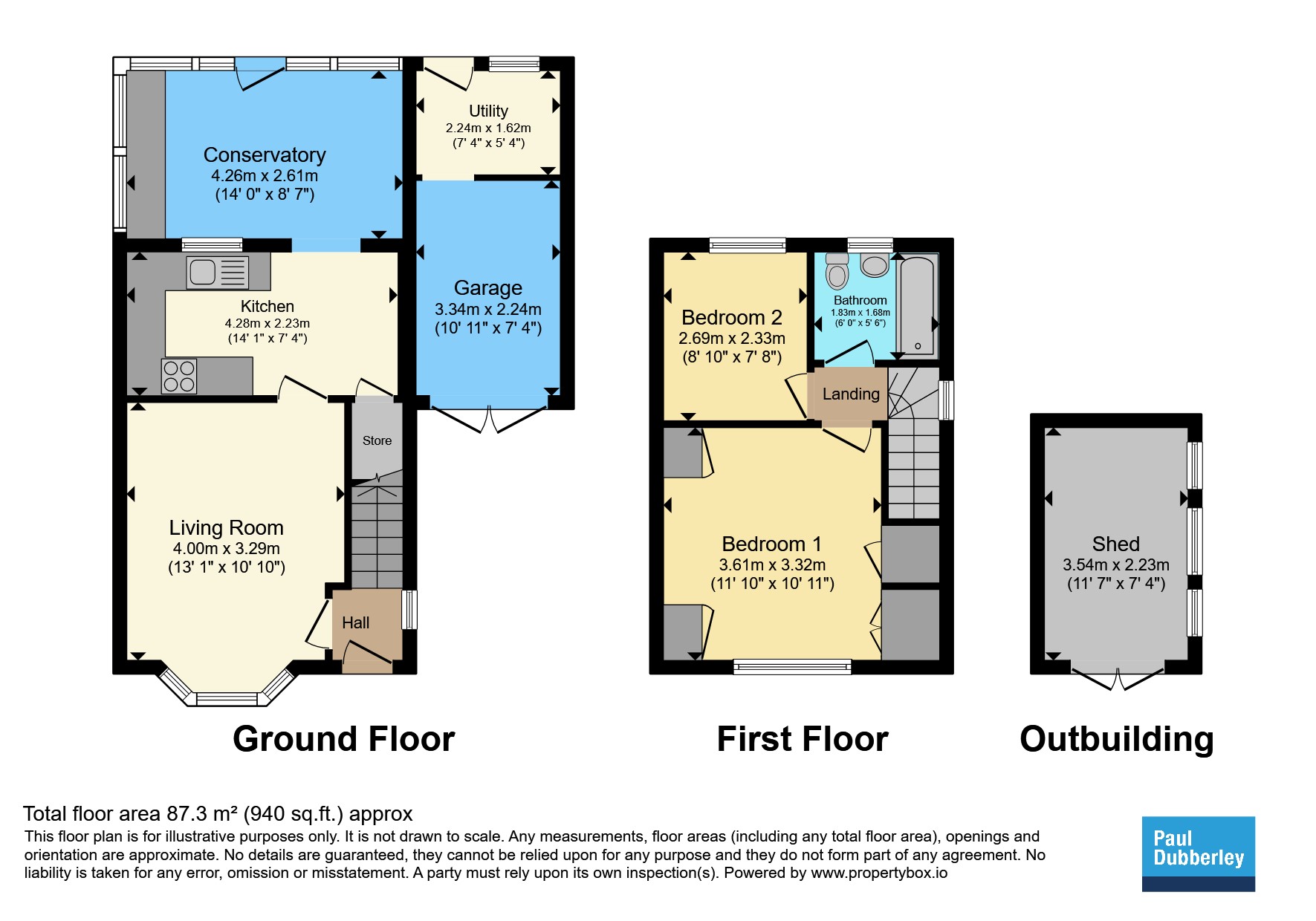 29, Penderell Close, Wolverhampton floorplan