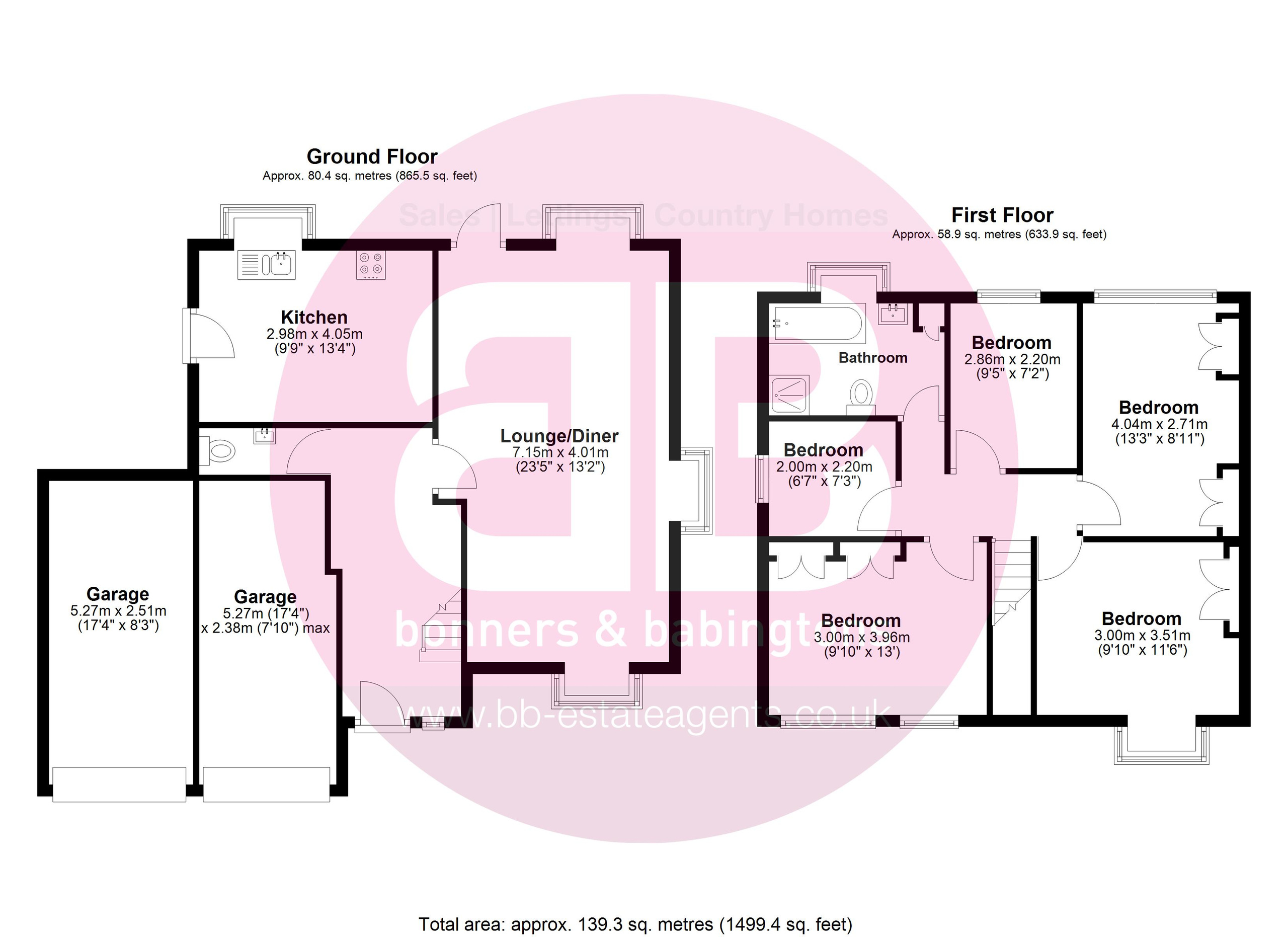 21 Redshots Close, Marlow floorplan