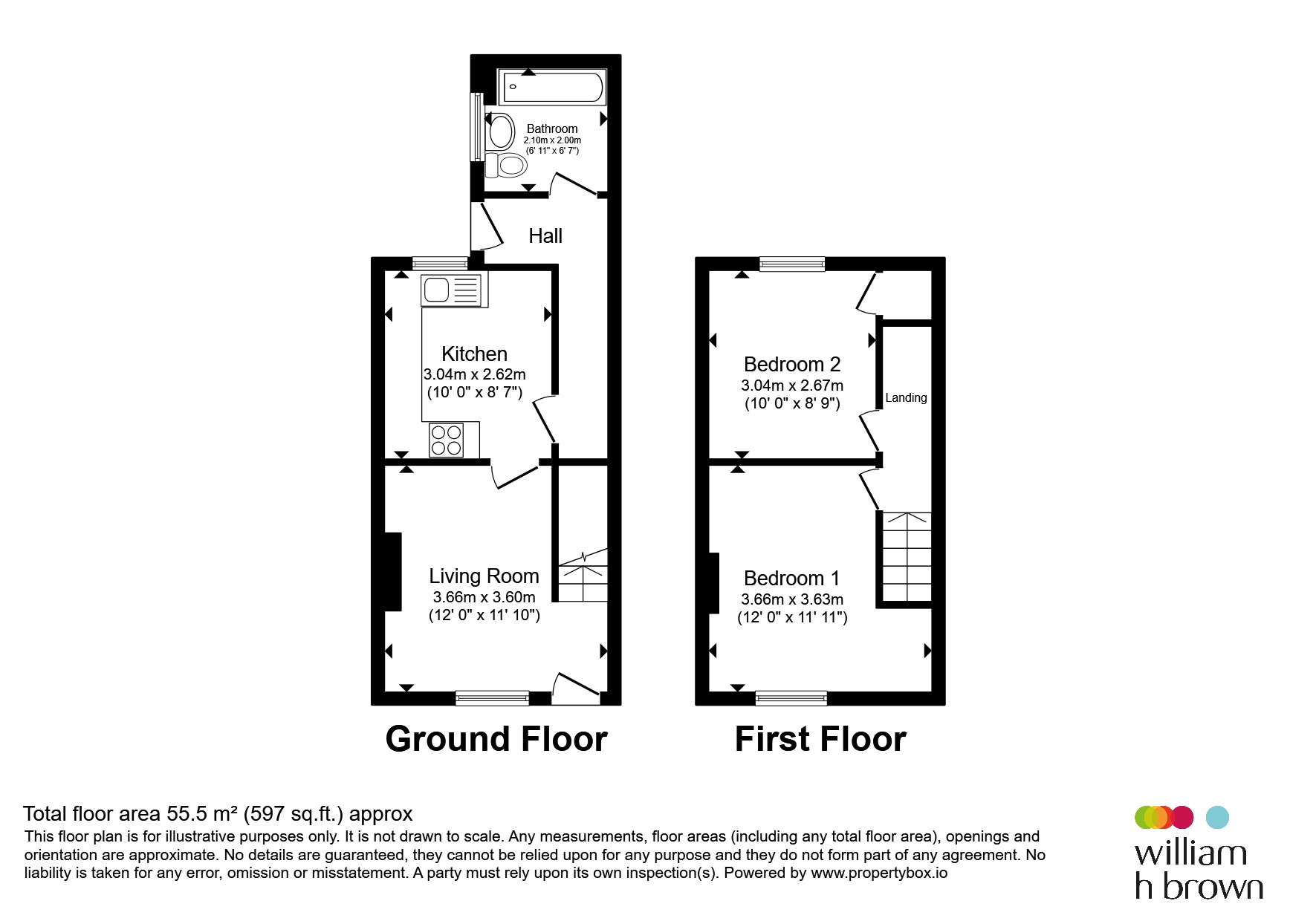 21, Farley Street, Nottingham floorplan