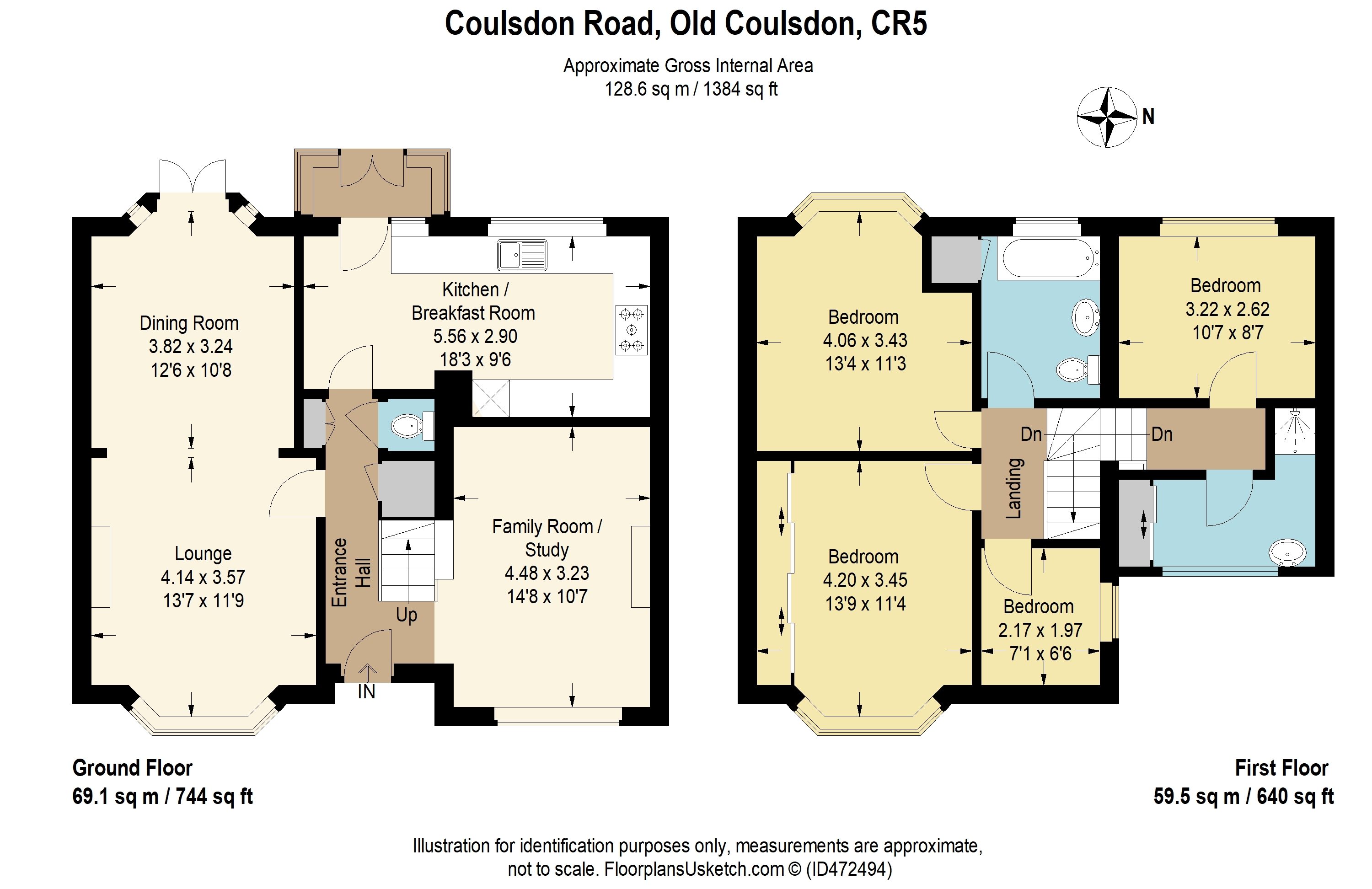 4 Bedrooms Semi-detached house for sale in Coulsdon Road, Coulsdon, Surrey CR5