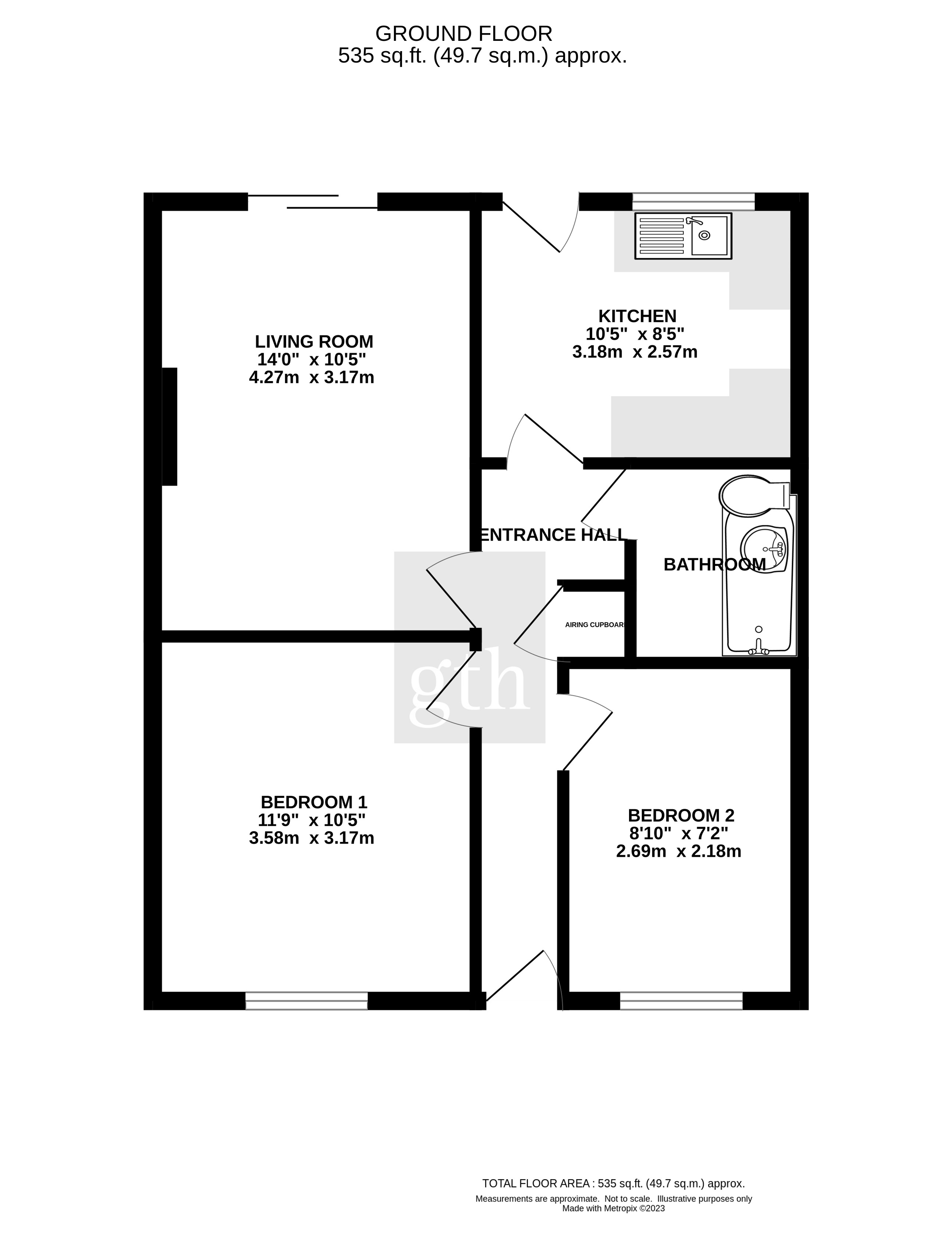 26, Snowdrop Close, Devon floorplan