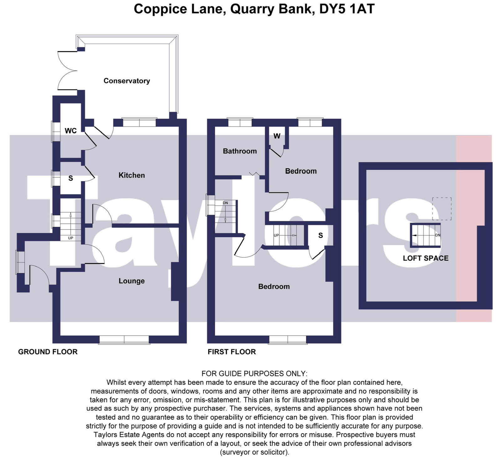55, Coppice Lane, Brierley Hill floorplan
