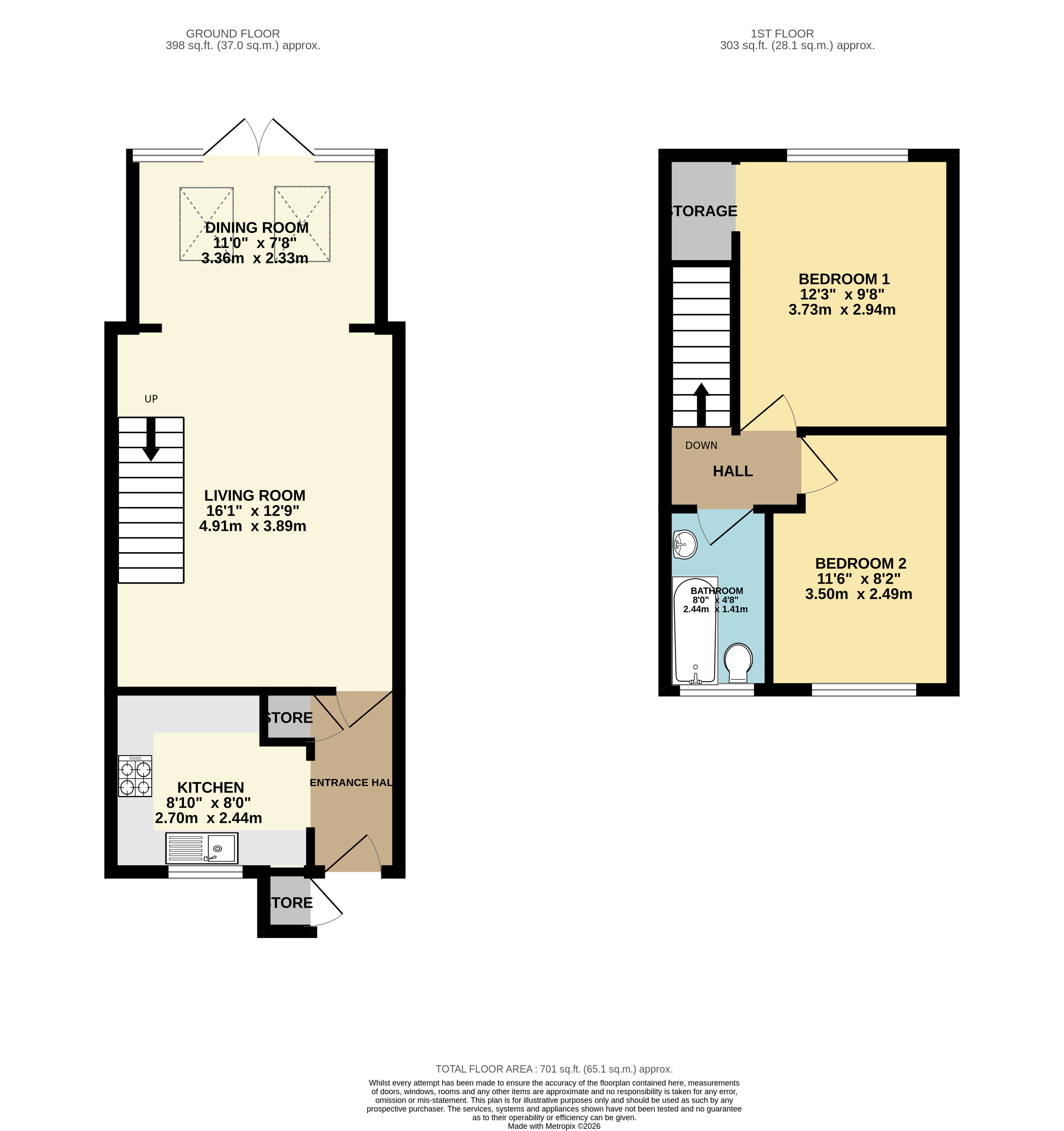 14, Old School Close, Netley Abbey floorplan