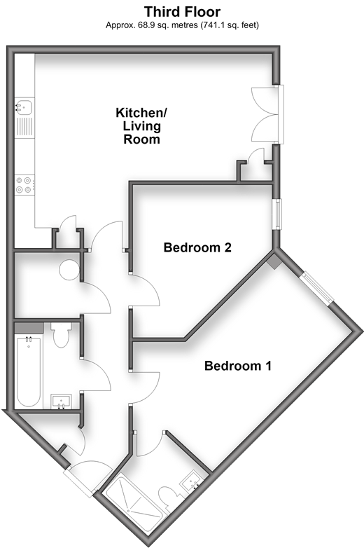 Cambrian Way Tarring, Worthing floorplan