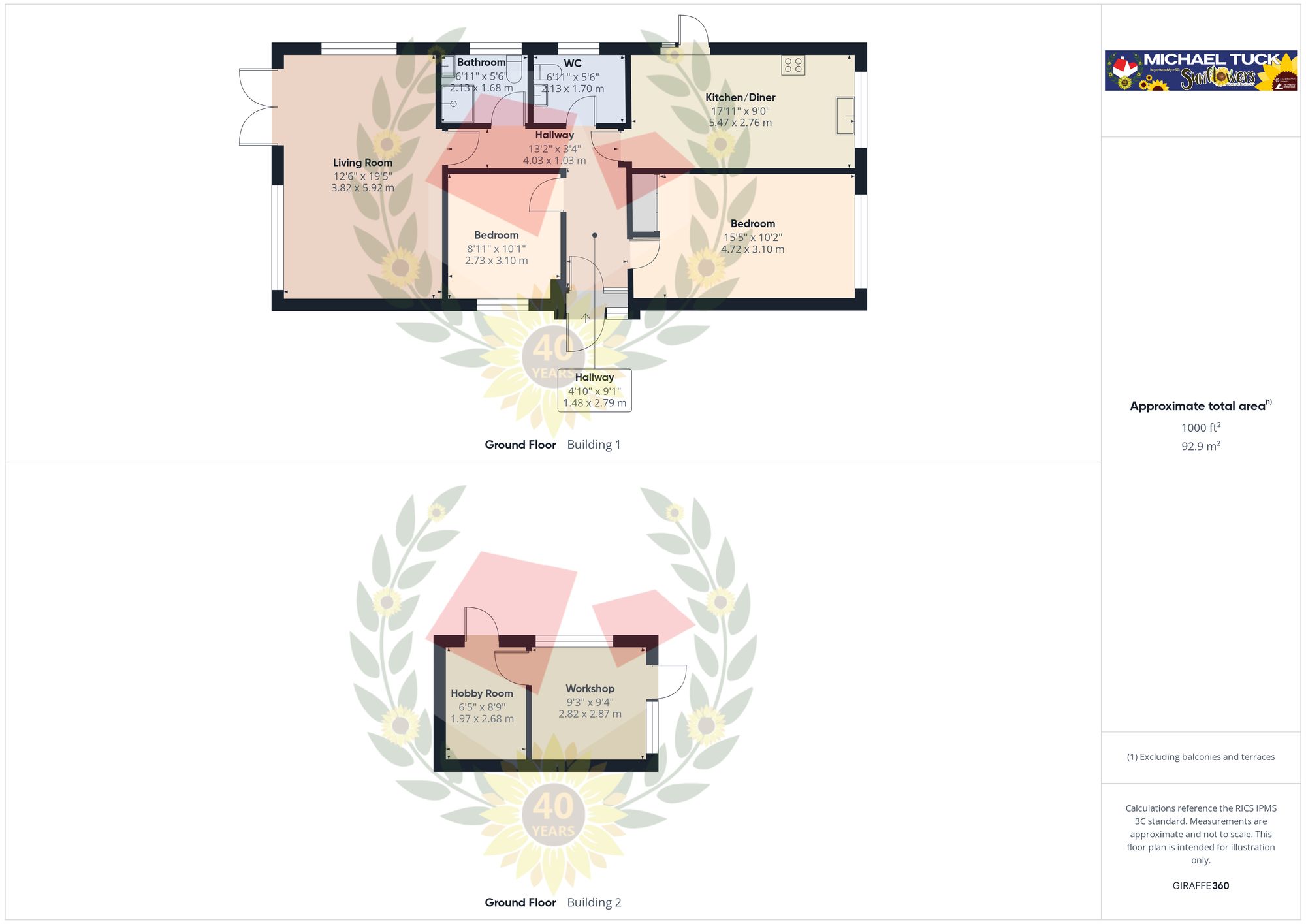 2 The Holly Grove, Gloucester floorplan
