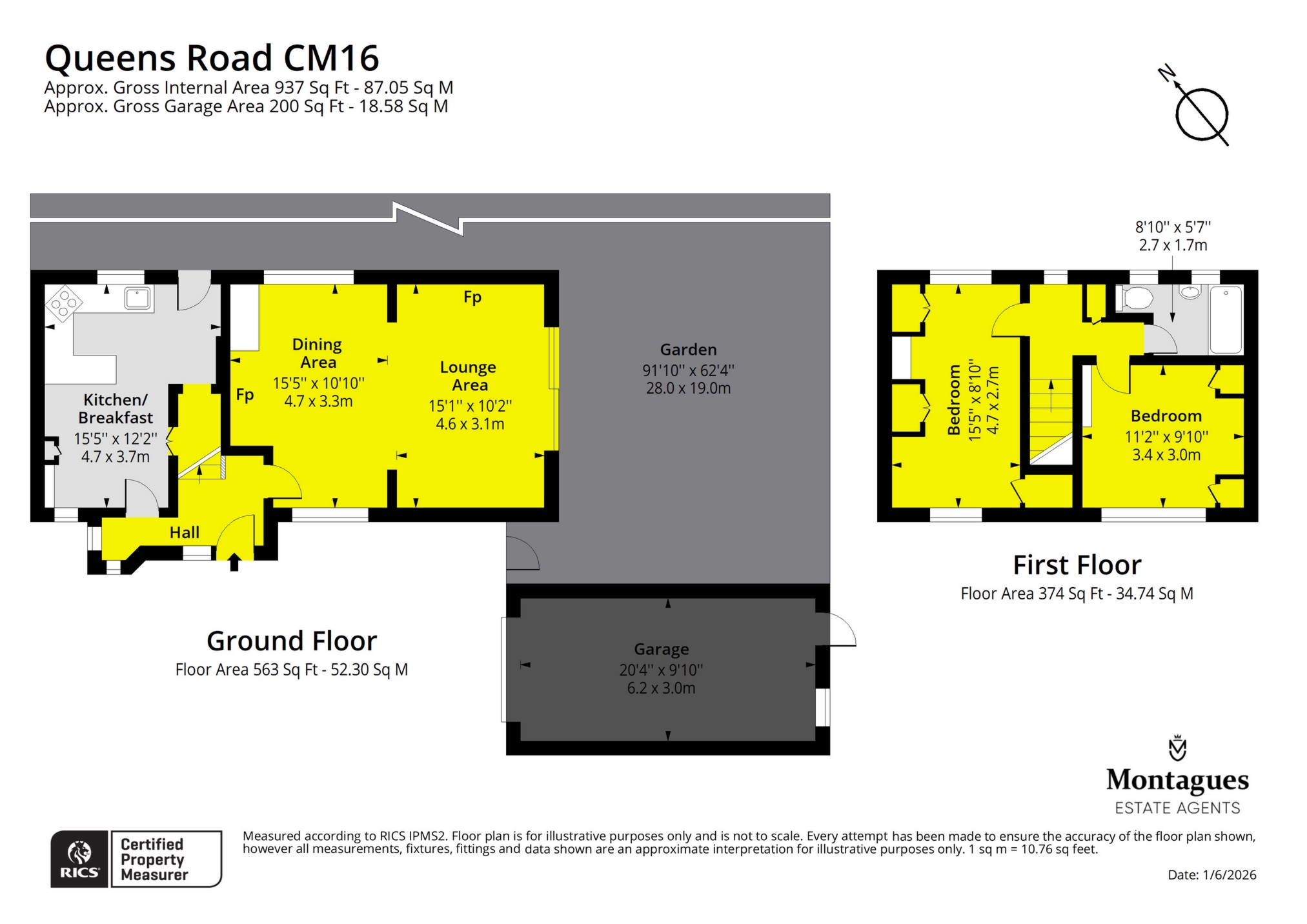 134, Queens Road, Epping floorplan