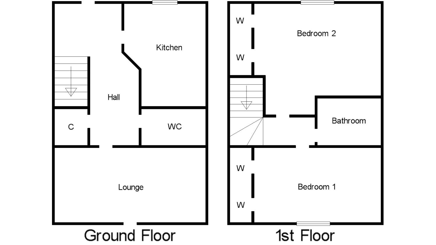 2 Bedrooms Terraced house for sale in Bolerno Gardens, Bishopton, Renfrewshire PA7