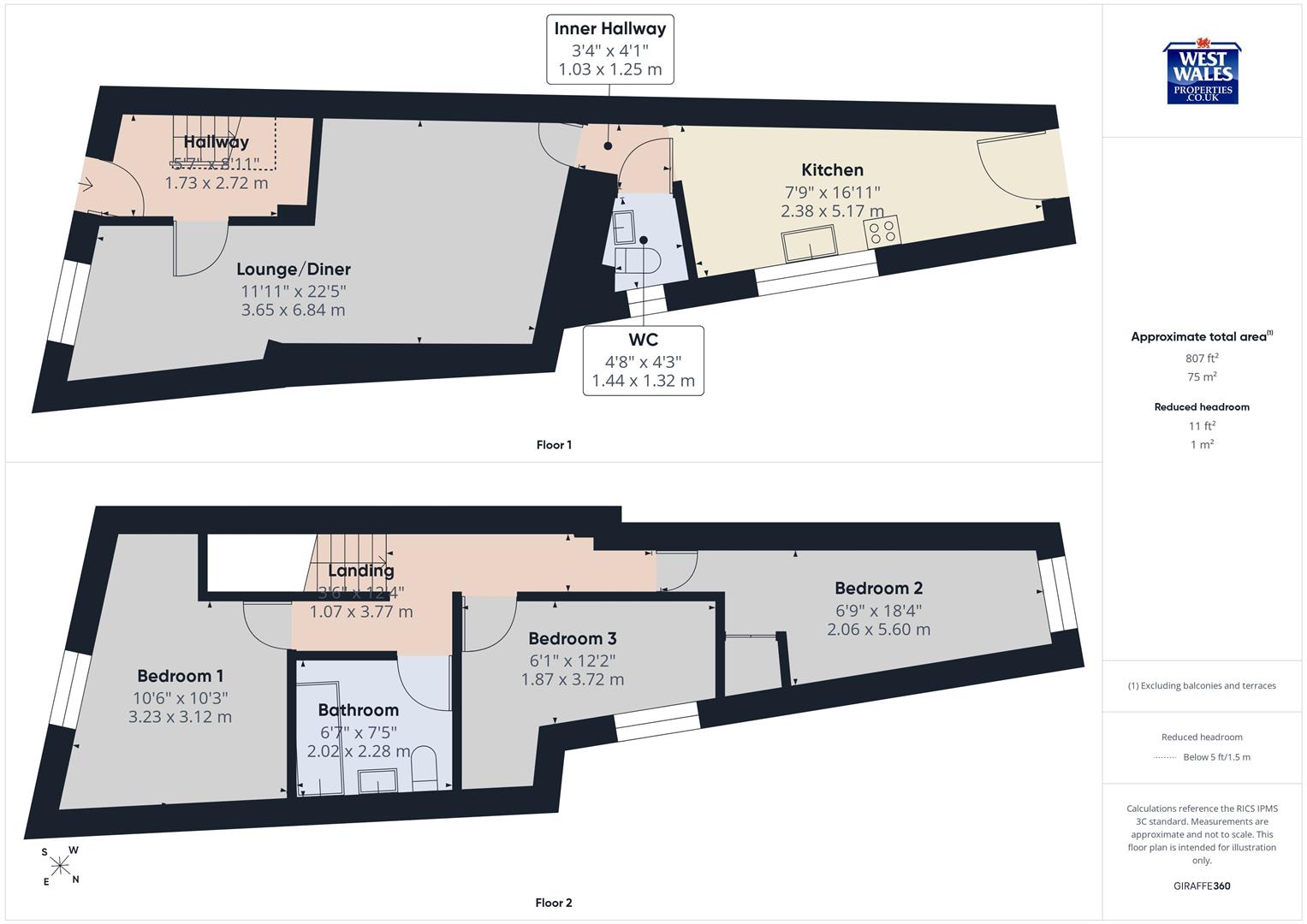 49, Prospect Place, Llanelli floorplan