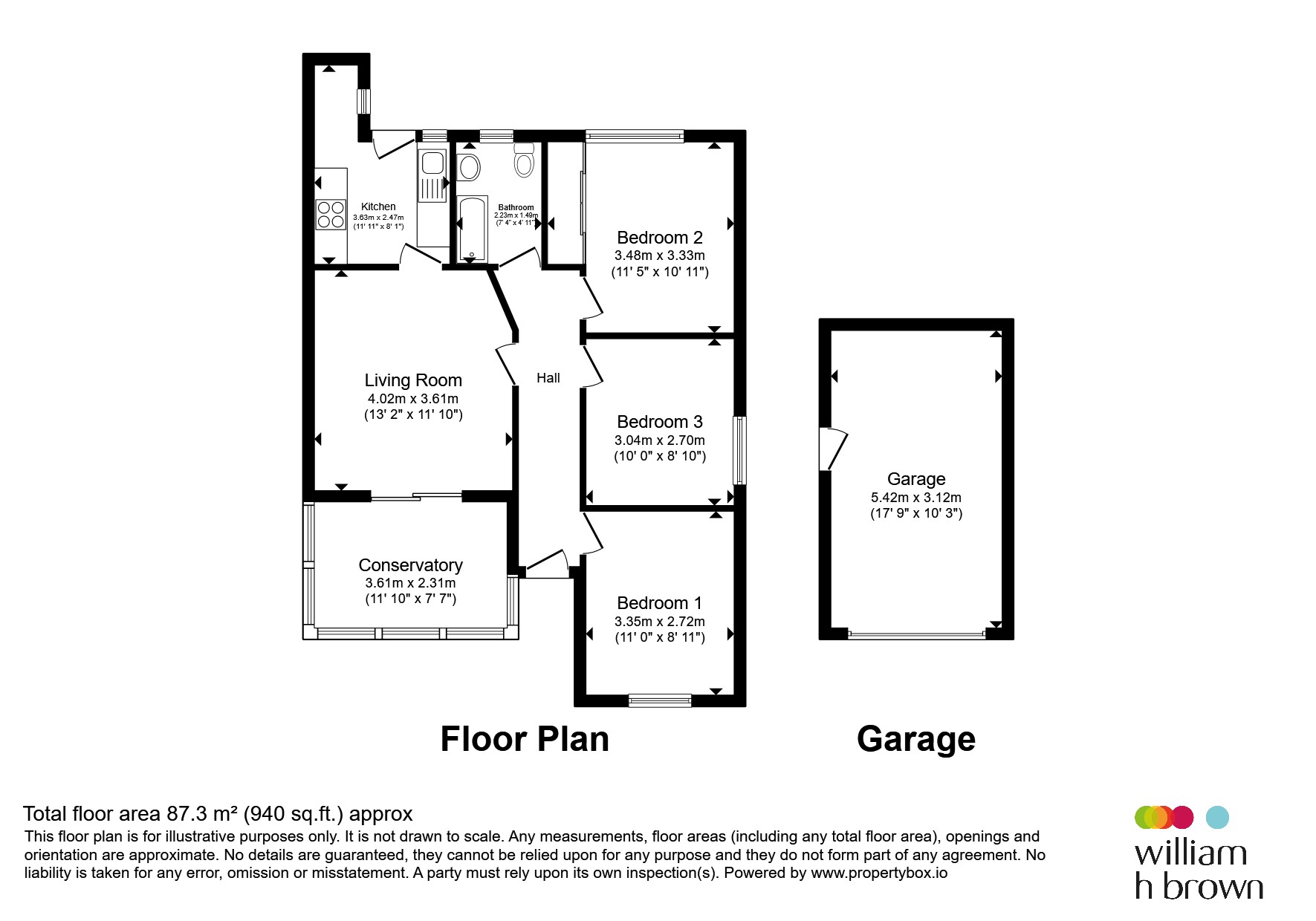 286, Haworth Road, Bradford floorplan