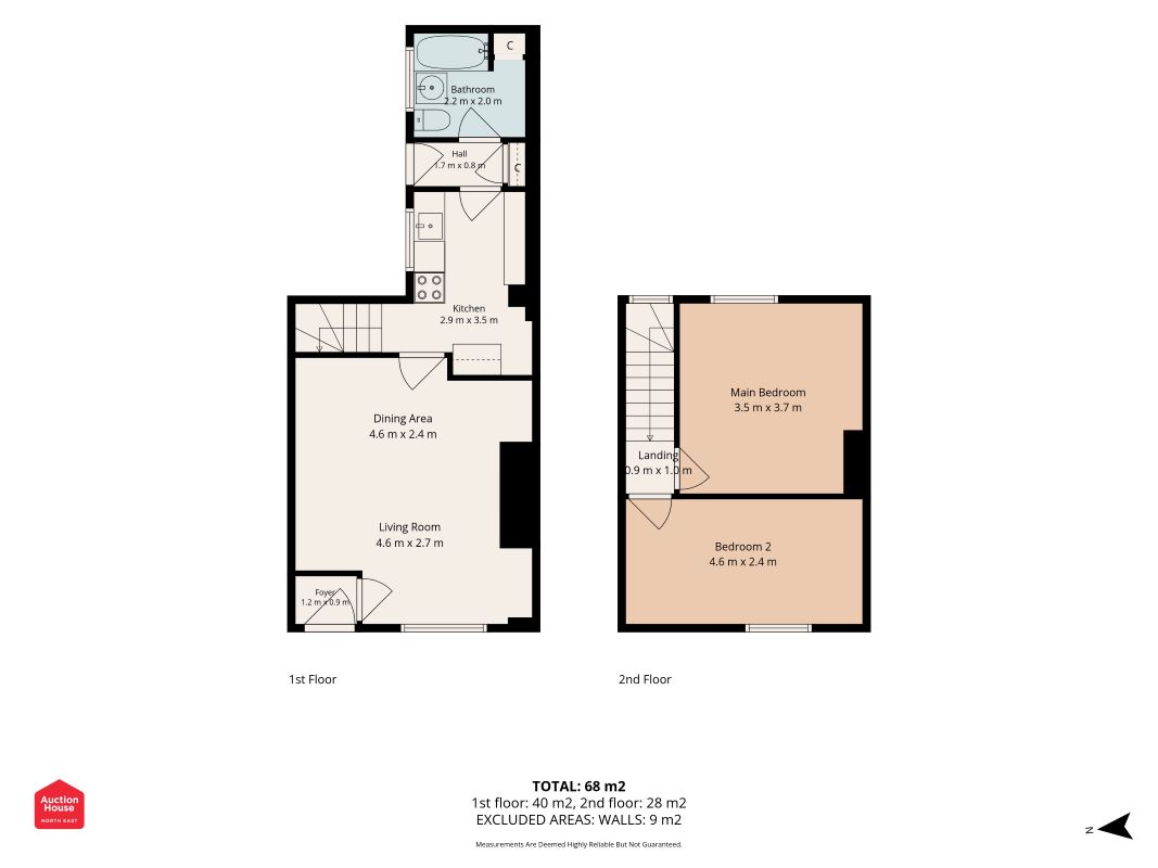 27 Blyth Street Chopwell, Newcastle upon Tyne floorplan